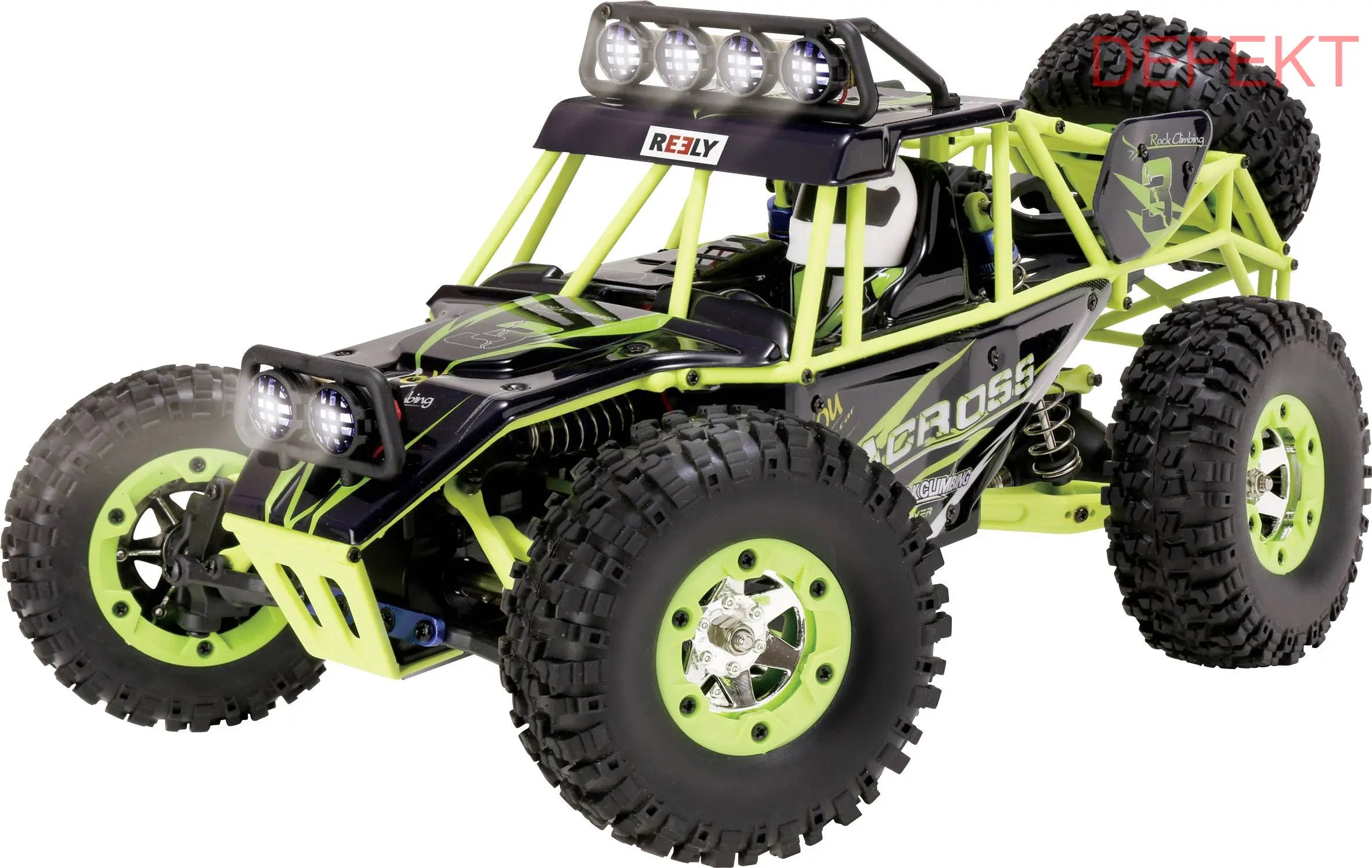 D-Ware Reely Desert Climber Brushed 1:10 Xs Rc Modell Elektro Buggy Allrad Defektware - 4016139164212