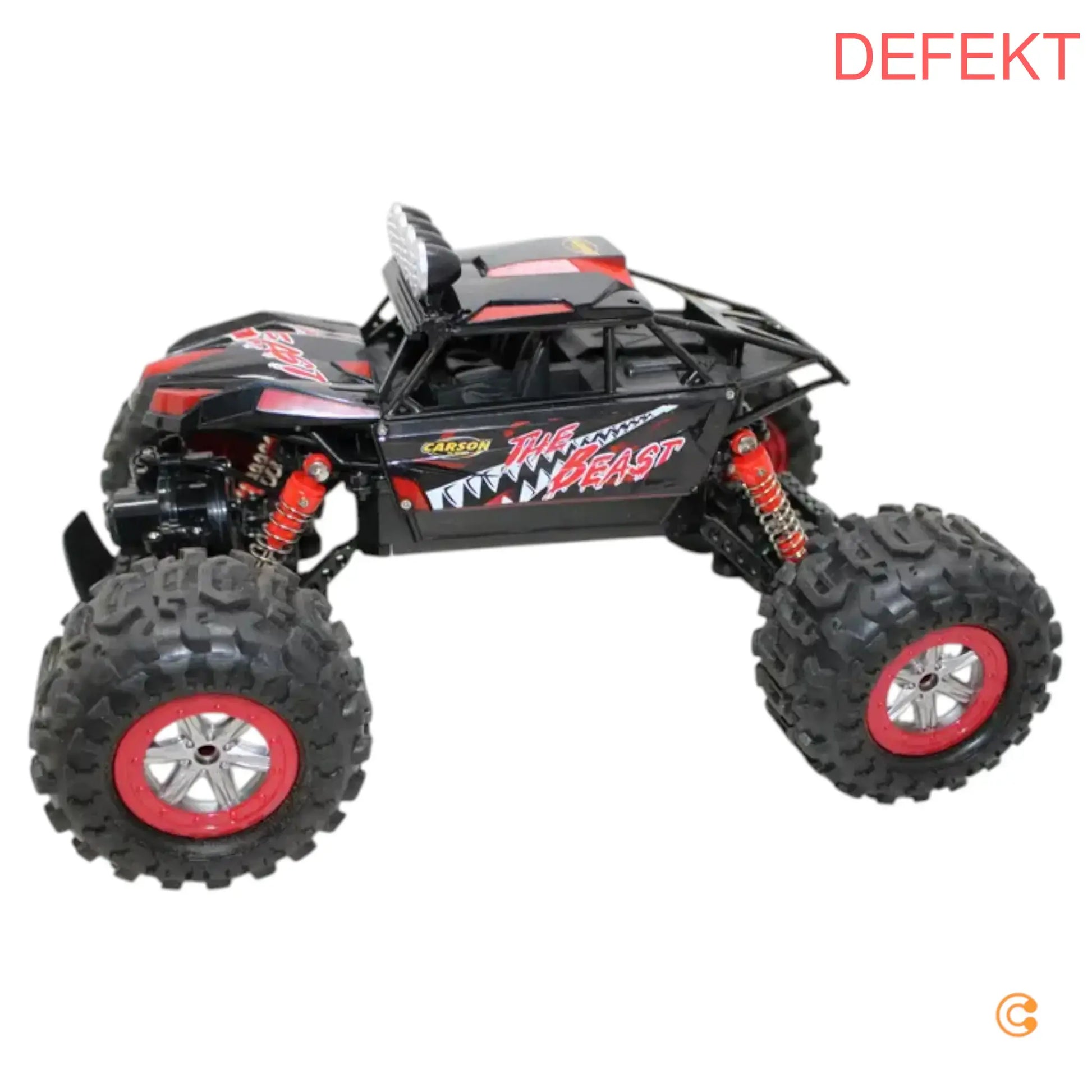 Carson Modellsport The Beast Brushed 1:12 Modellauto Elektro Crawler Defektware D-Ware - 4005299441301
