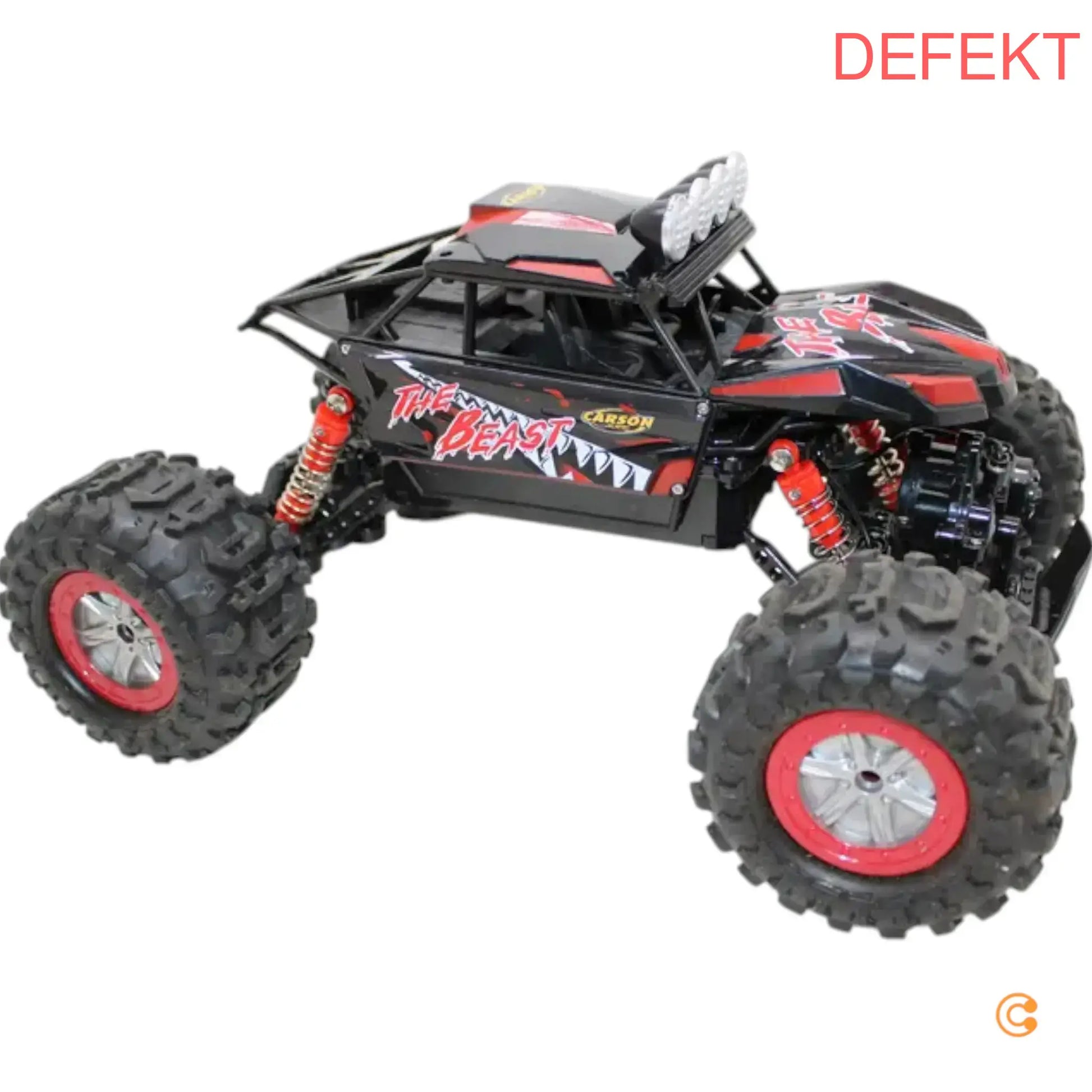 Carson Modellsport The Beast Brushed 1:12 Modellauto Elektro Crawler Defektware D-Ware - 4005299441301