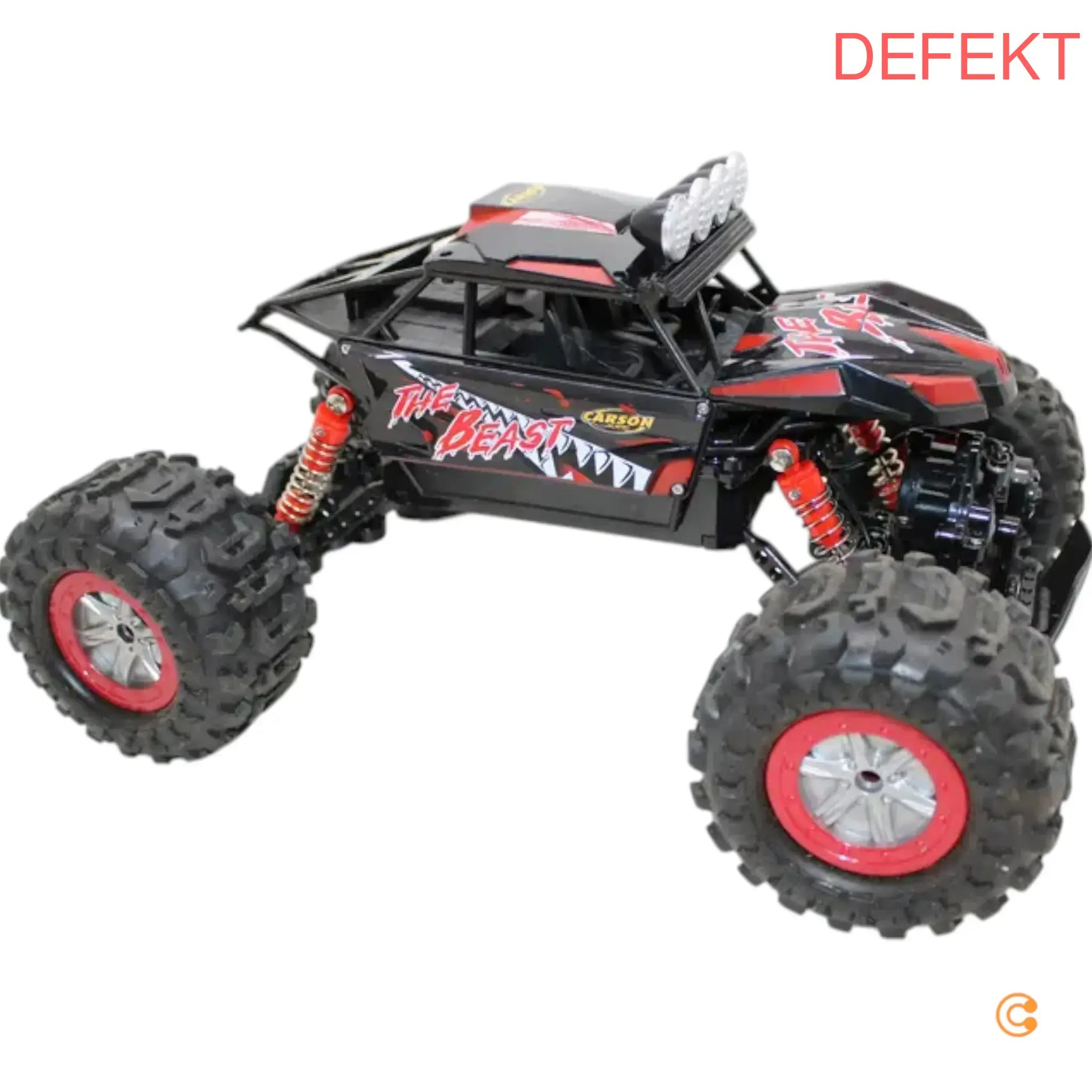 Carson Modellsport The Beast Brushed 1:12 Modellauto Elektro Crawler Defektware D-Ware - 4005299441301