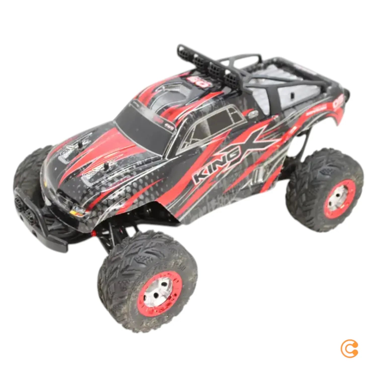 C-Ware Amewi 22219 X King 4 Wd Monstertruck 1:12 Rc Modellauto Rt R Siehe Text/Foto - 4260476352904