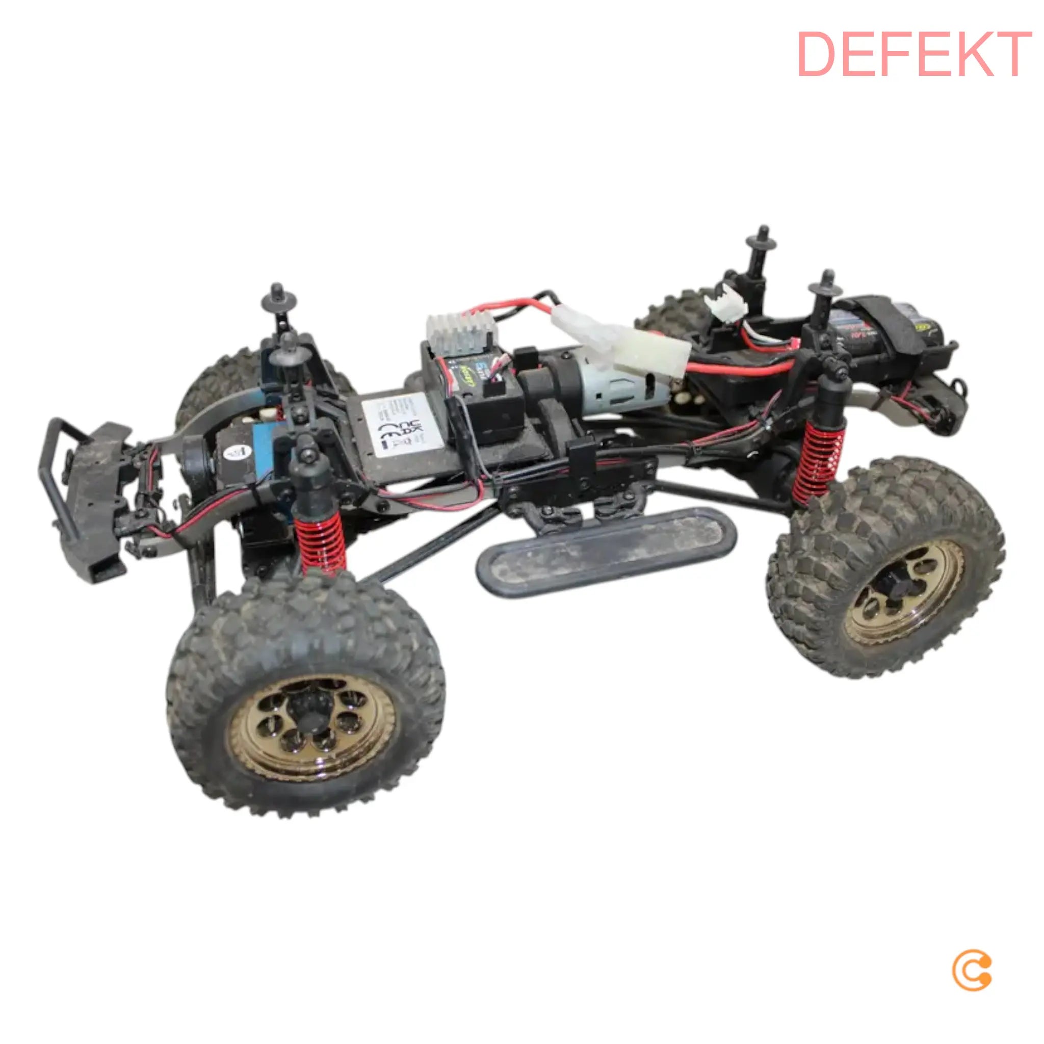 D-Ware Carson Modellsport Mountain Warr.Sport 2.0 Brushed 1:12 Rc Modellauto Rt R 2,4 G Hz - 4005299003912