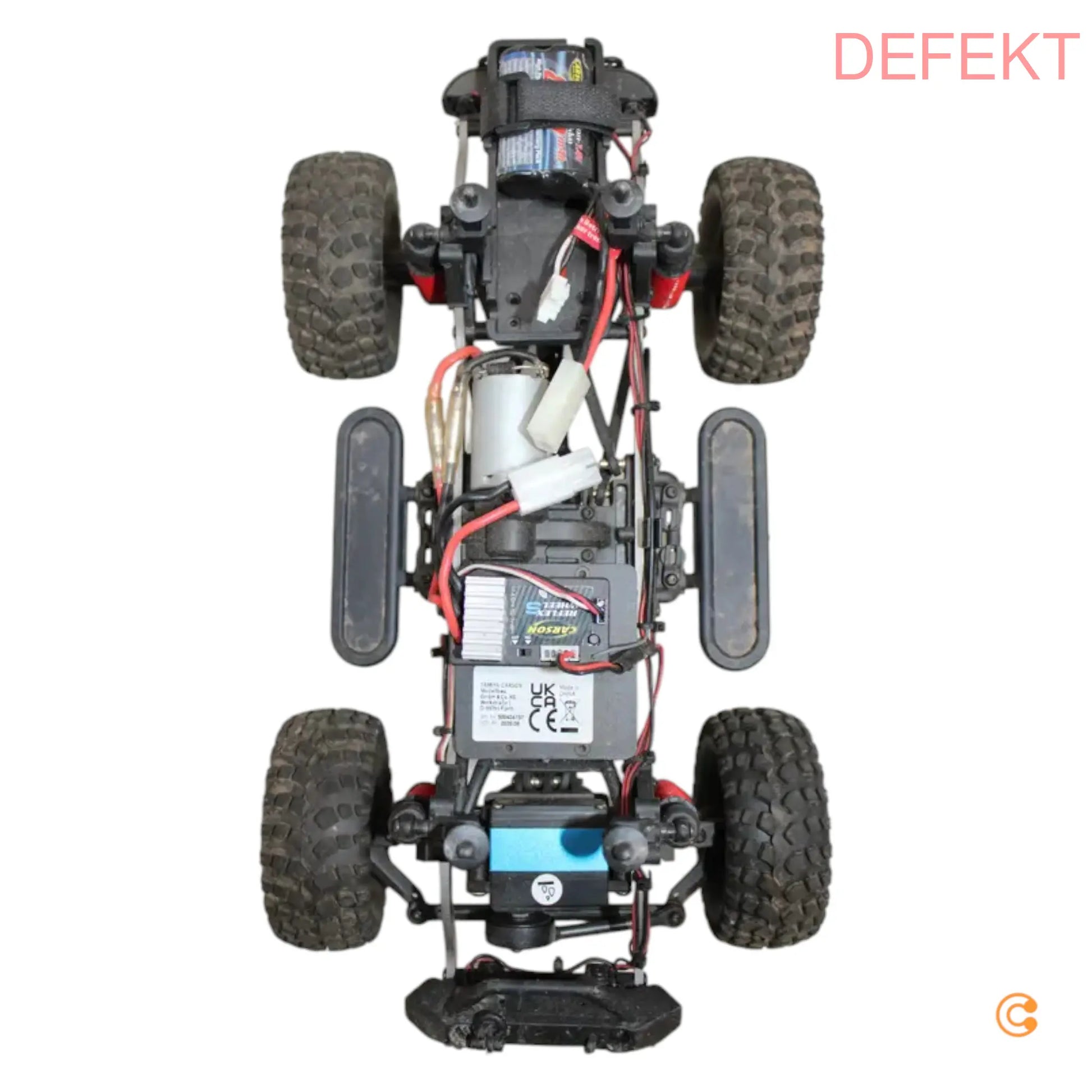 D-Ware Carson Modellsport Mountain Warr.Sport 2.0 Brushed 1:12 Rc Modellauto Rt R 2,4 G Hz - 4005299003912