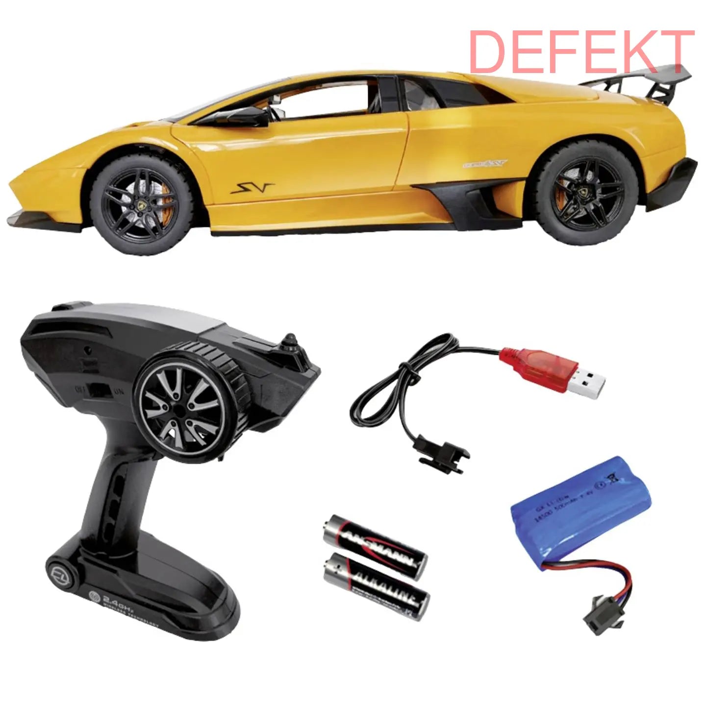 D-Ware Carson Rc Modellauto Funkauto Straßenmodell Lamborghini Murcielago Defektware - 4005299014277