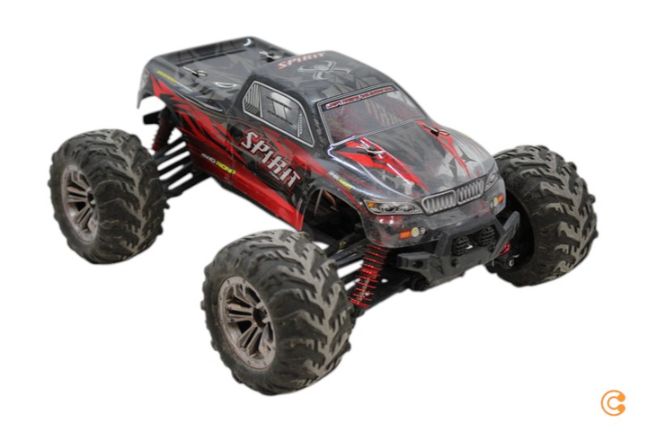 Absima Spirit Schwarz/Rot Brushed 1:16 Rc Modellauto Elektro Siehe Text/Foto C-Ware - 4250650938574