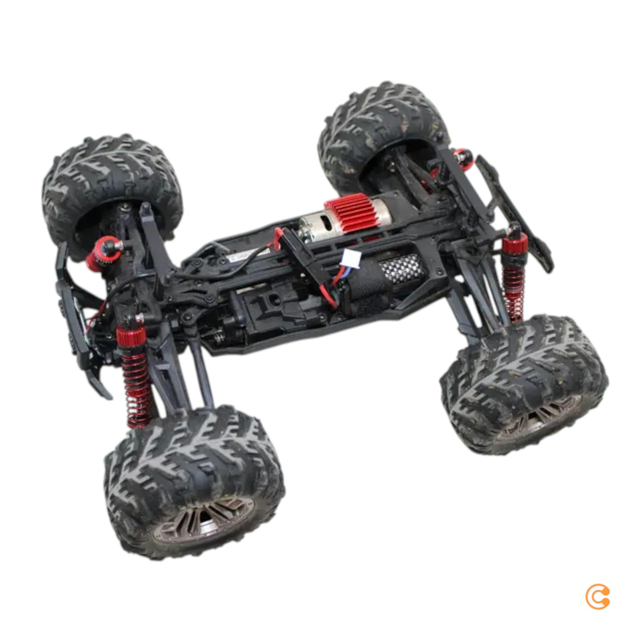 Absima Spirit Schwarz/Rot Brushed 1:16 RC Modellauto Elektro RtR SIEHE TEXT/FOTO - 4250650938574