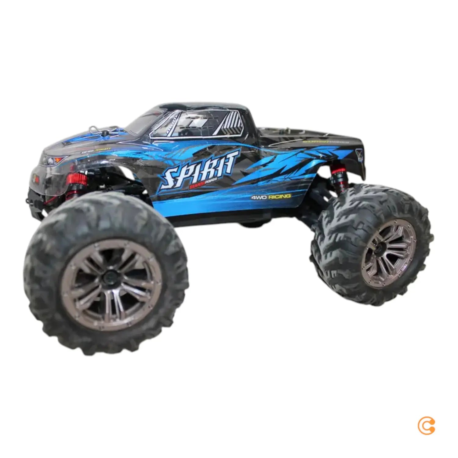 Absima Spirit Blau Brushed Rc Modellauto Elektro Monstertruck Siehe Text/Foto B-Ware - 4250650938581