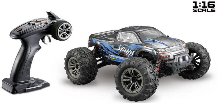Absima Spirit Blau Brushed Rc Modellauto Elektro Monstertruck Siehe Text/Foto C-Ware - 4250650938581