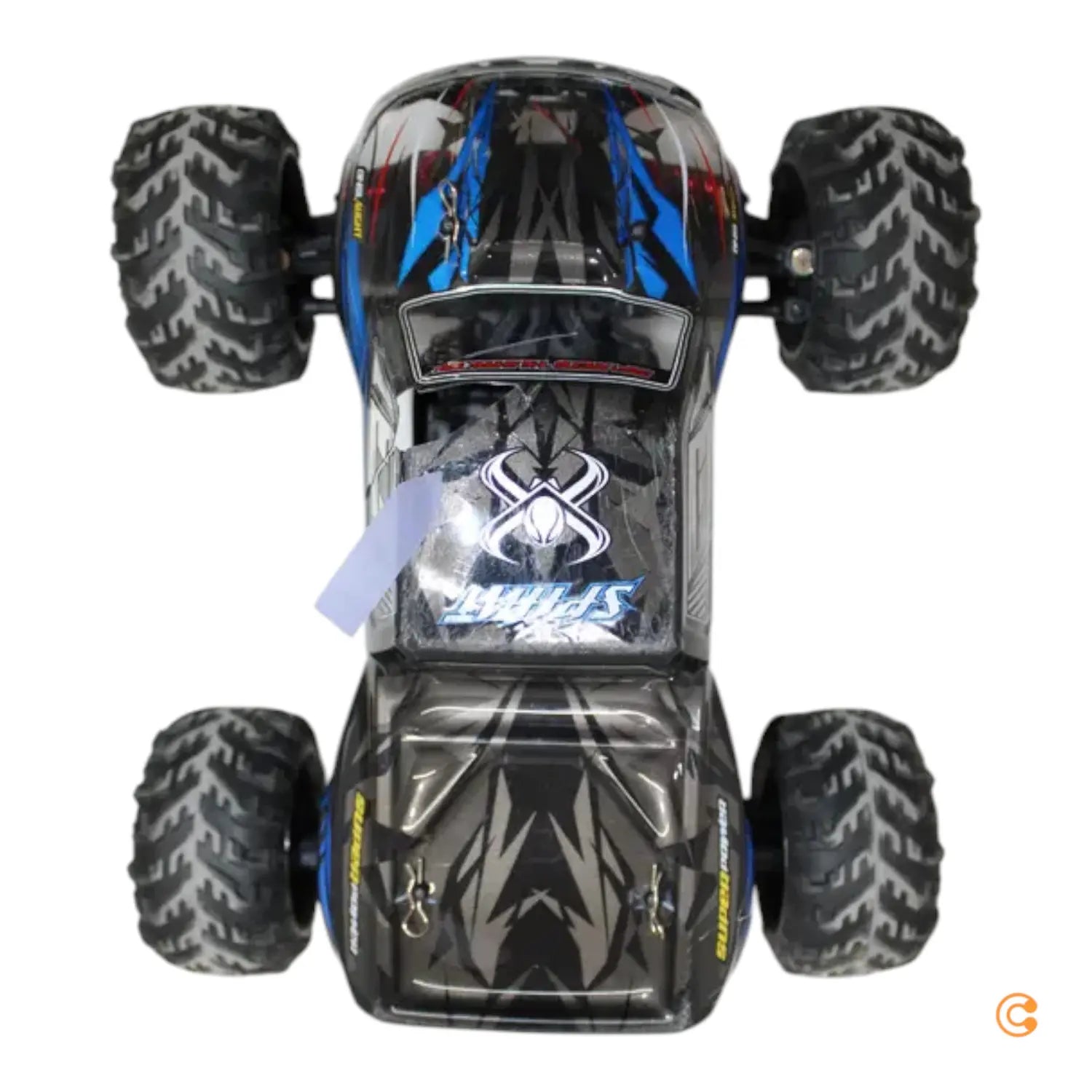Absima Spirit Blau Brushed Rc Modellauto Elektro Monstertruck Siehe Text/Foto B-Ware - 4250650938581