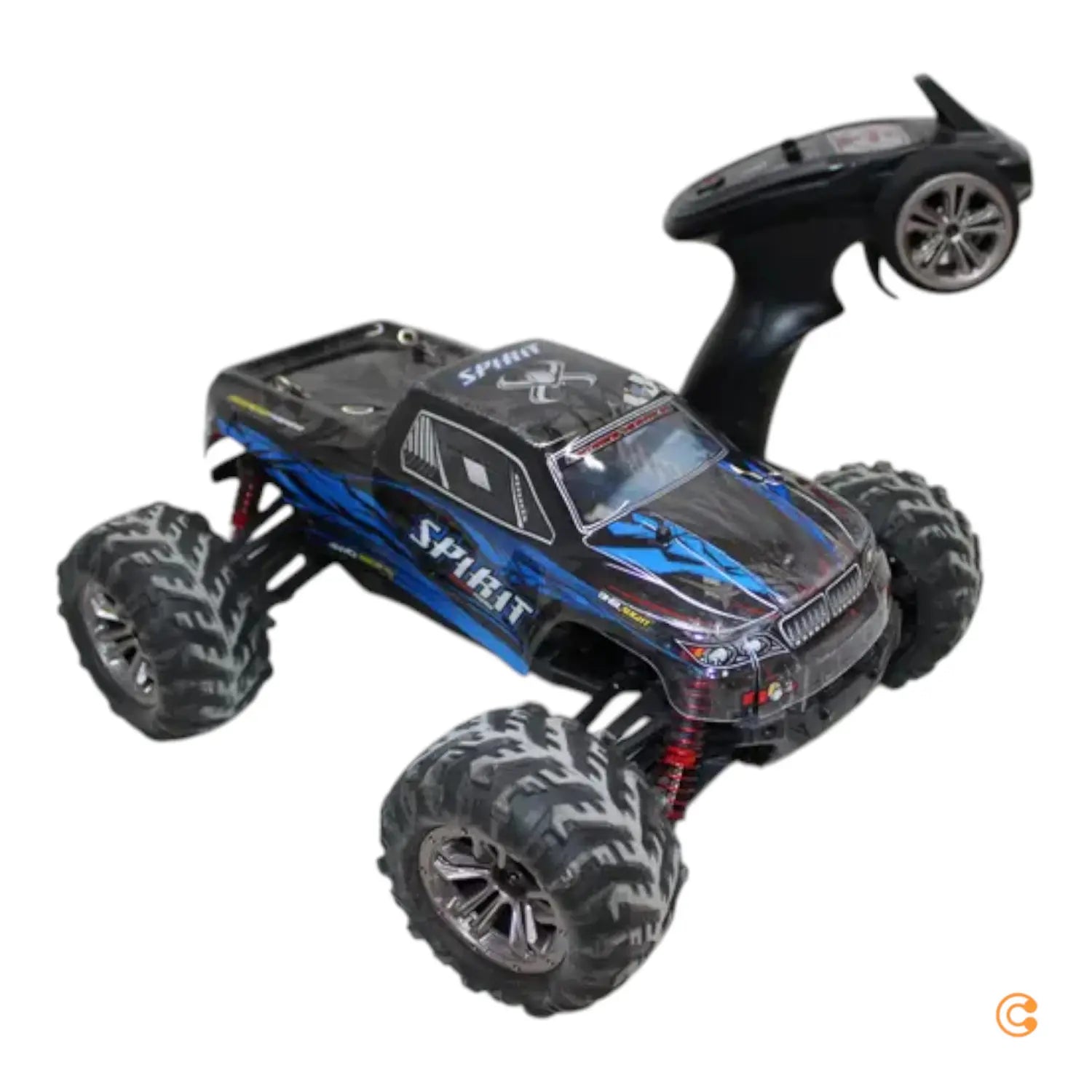 Absima Spirit Blau Brushed Rc Modellauto Elektro Monstertruck Siehe Text/Foto B-Ware - 4250650938581
