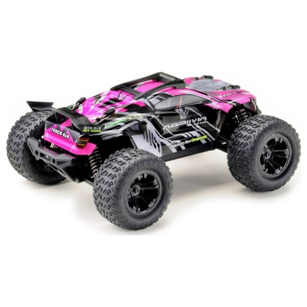 Absima Mini AT Pink Grau Brushed 1:16 RC Modellauto Elektro Truggy Allradantrieb - 4250650961480