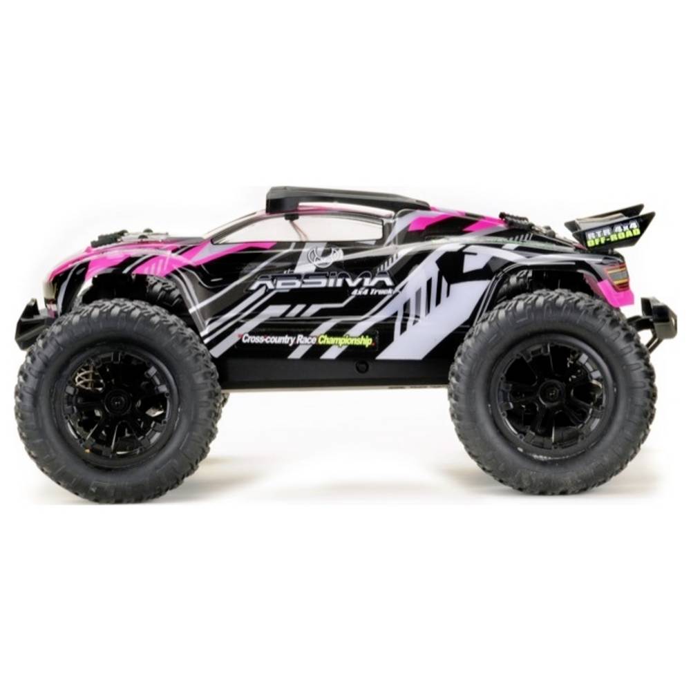 Absima Mini AT Pink Grau Brushed 1:16 RC Modellauto Elektro Truggy Allradantrieb - 4250650961480