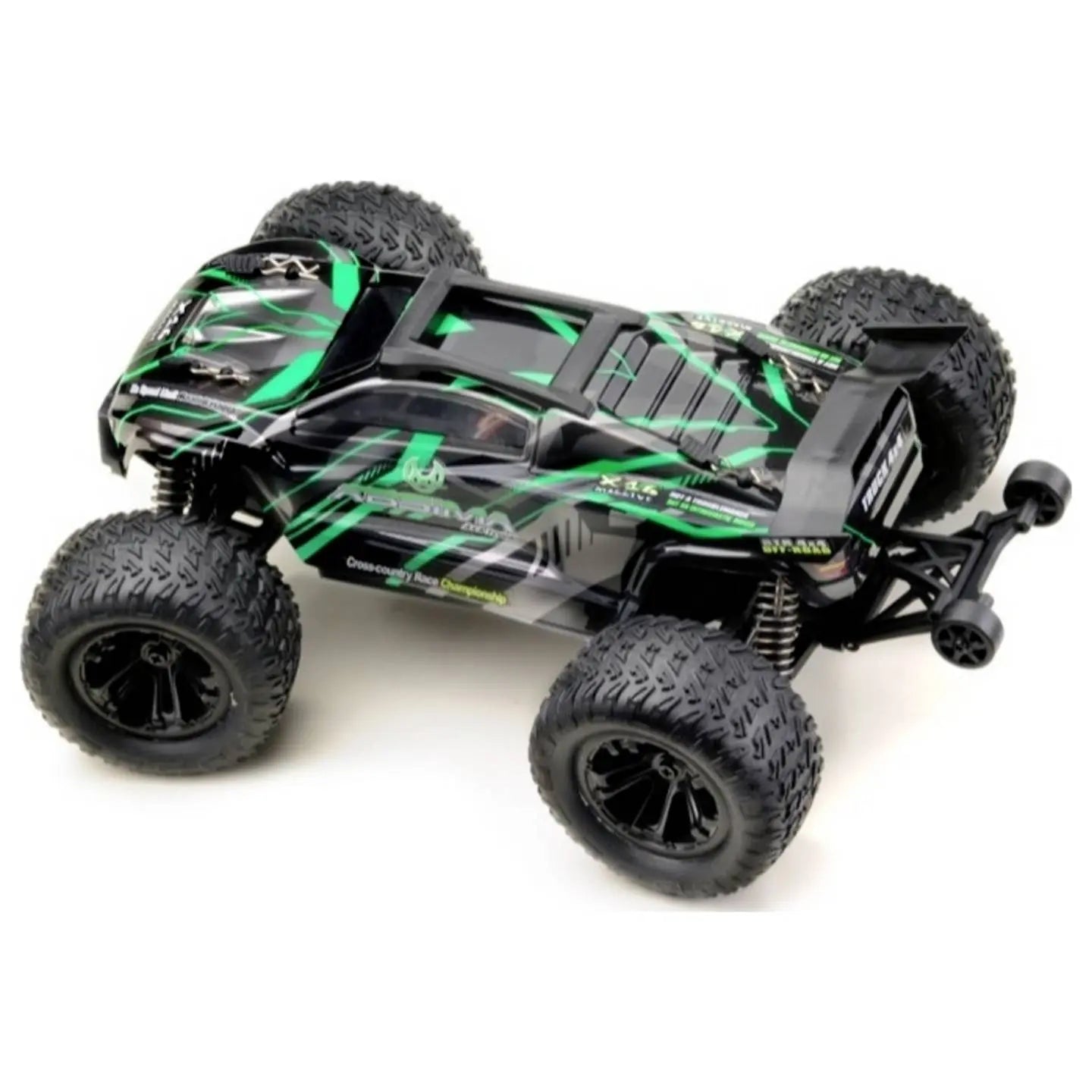 C-Ware Absima 1:16 Mini At Modellauto Ferngesteuertes Auto Grün/Grau Siehe Text - 4250650961497