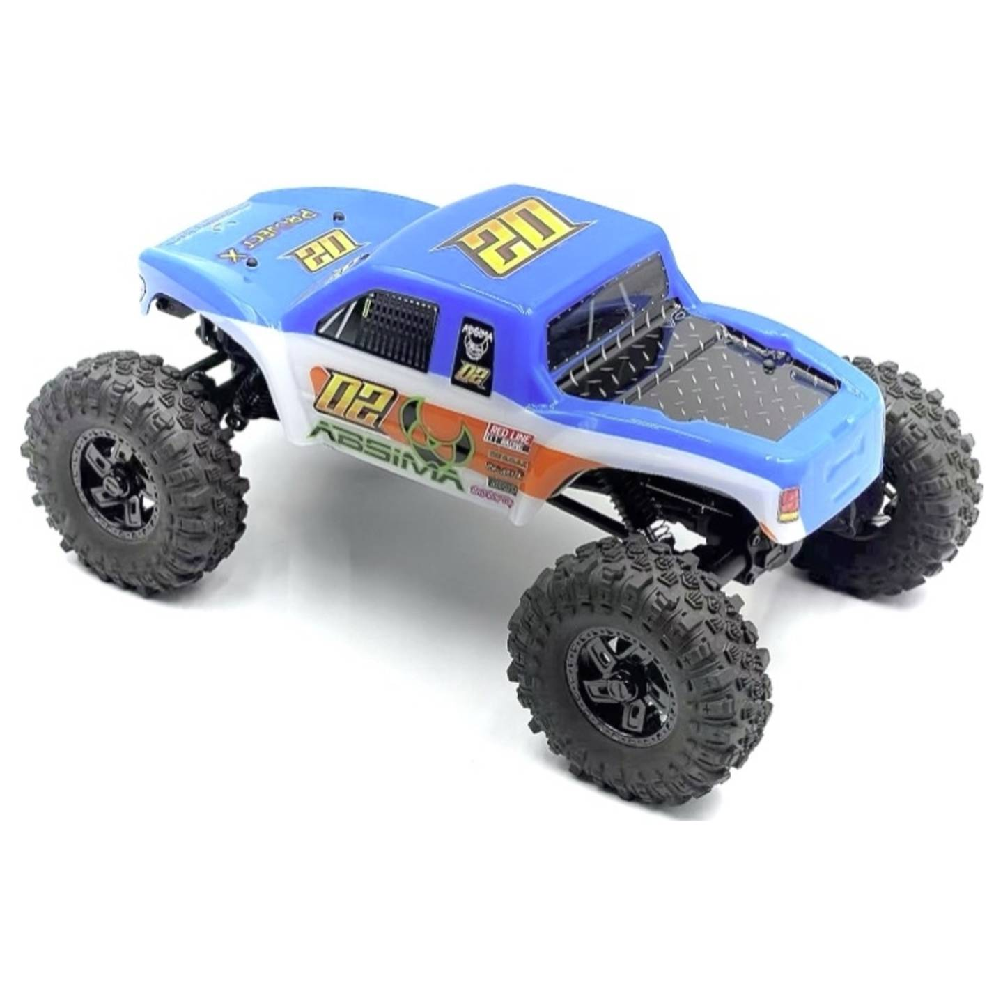 B-Ware Absima Rc Auto Modellauto Crawler Goat Blau Brushless Set Akku Lader 1:18 Rtr859 - 4250650959326