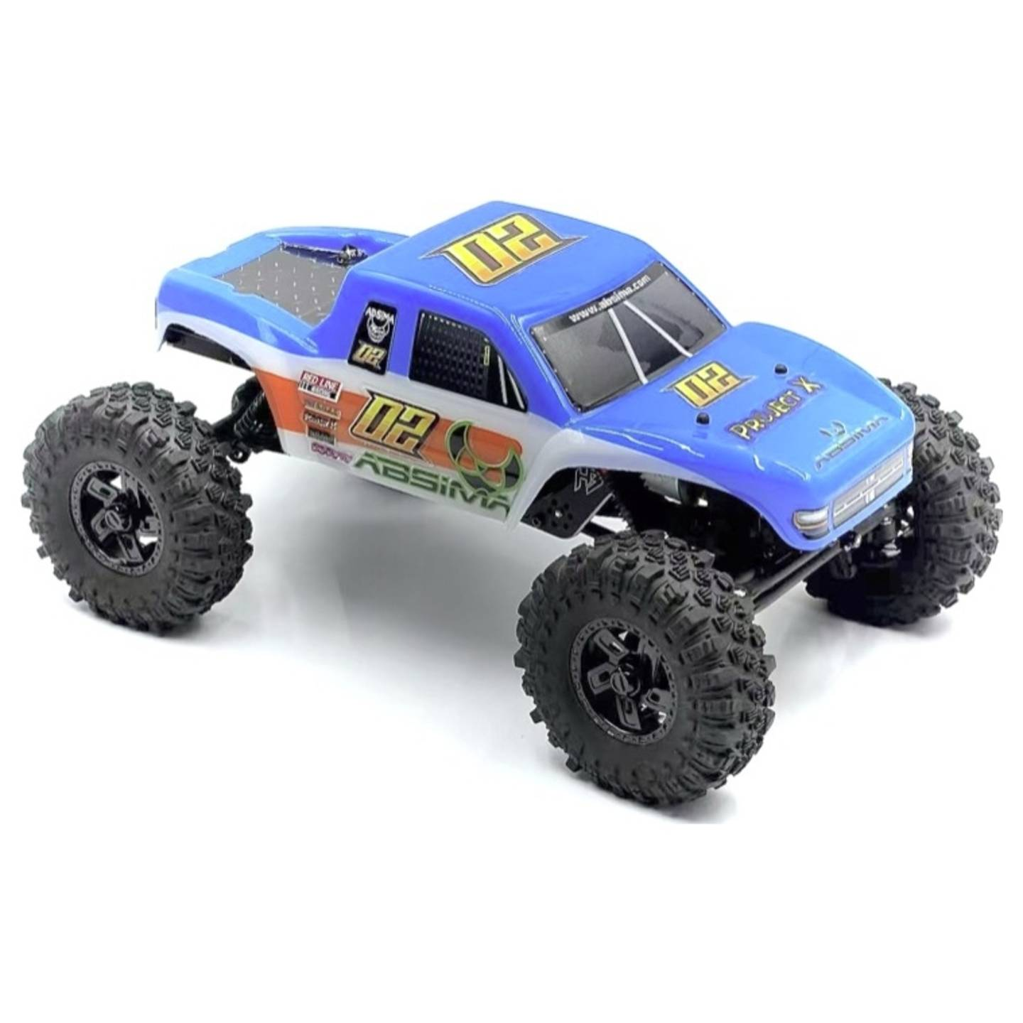 B-Ware Absima Rc Auto Modellauto Crawler Goat Blau Brushless Set Akku Lader 1:18 Rtr - 4250650959326