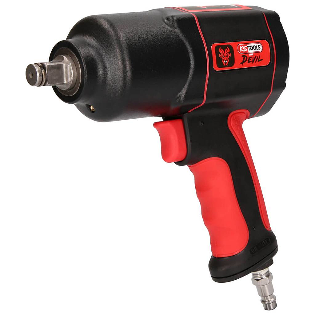 B-Ware Ks Tools Druckluft Schlagschrauber Alu 515.1200  The Devil 1600 Nm   1/2 Zoll
