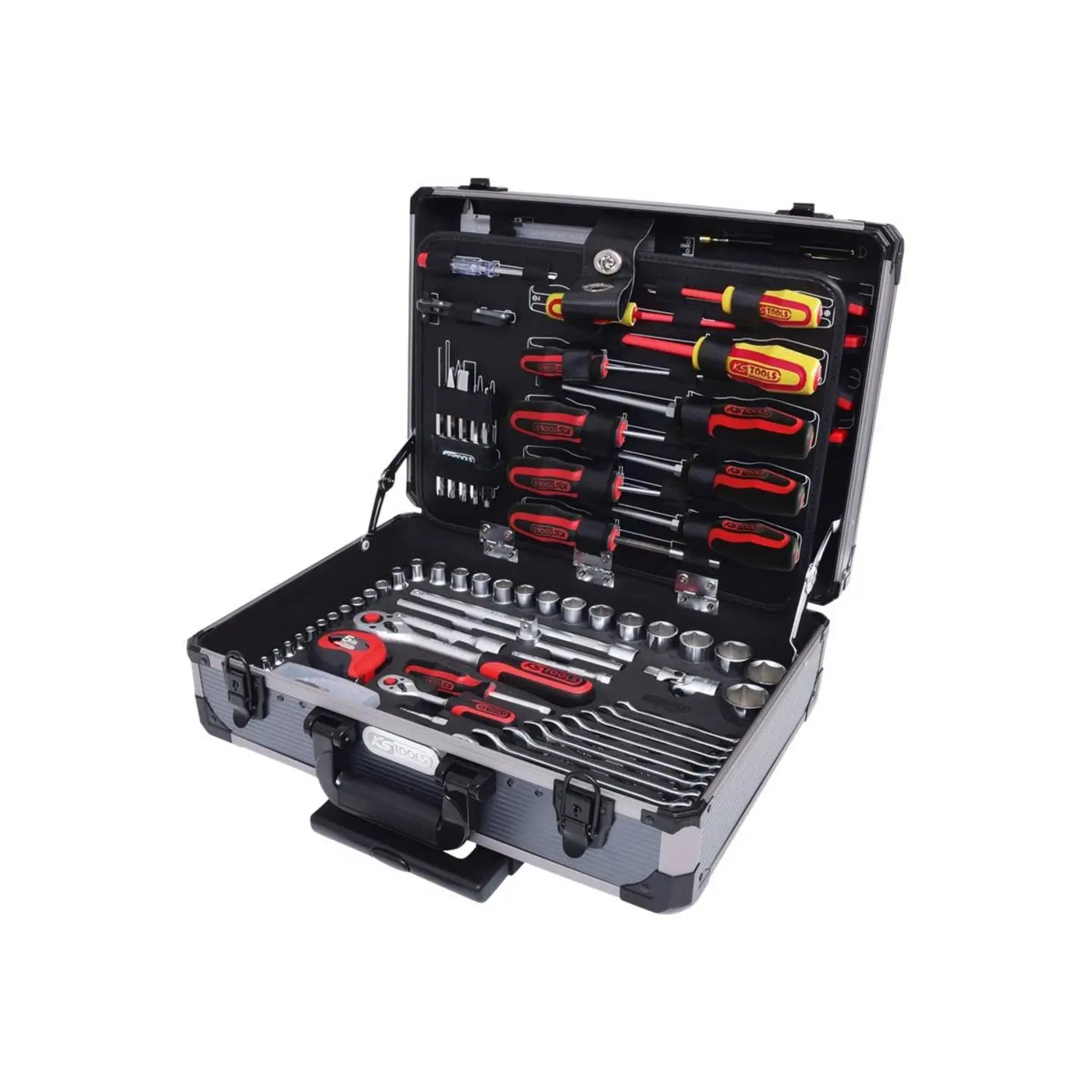 B-Ware Ks Tools Werkzeugset Werkzeugkoffer Steckschlüsselsatz Koffer Chrom Vanadium - 4042146679708