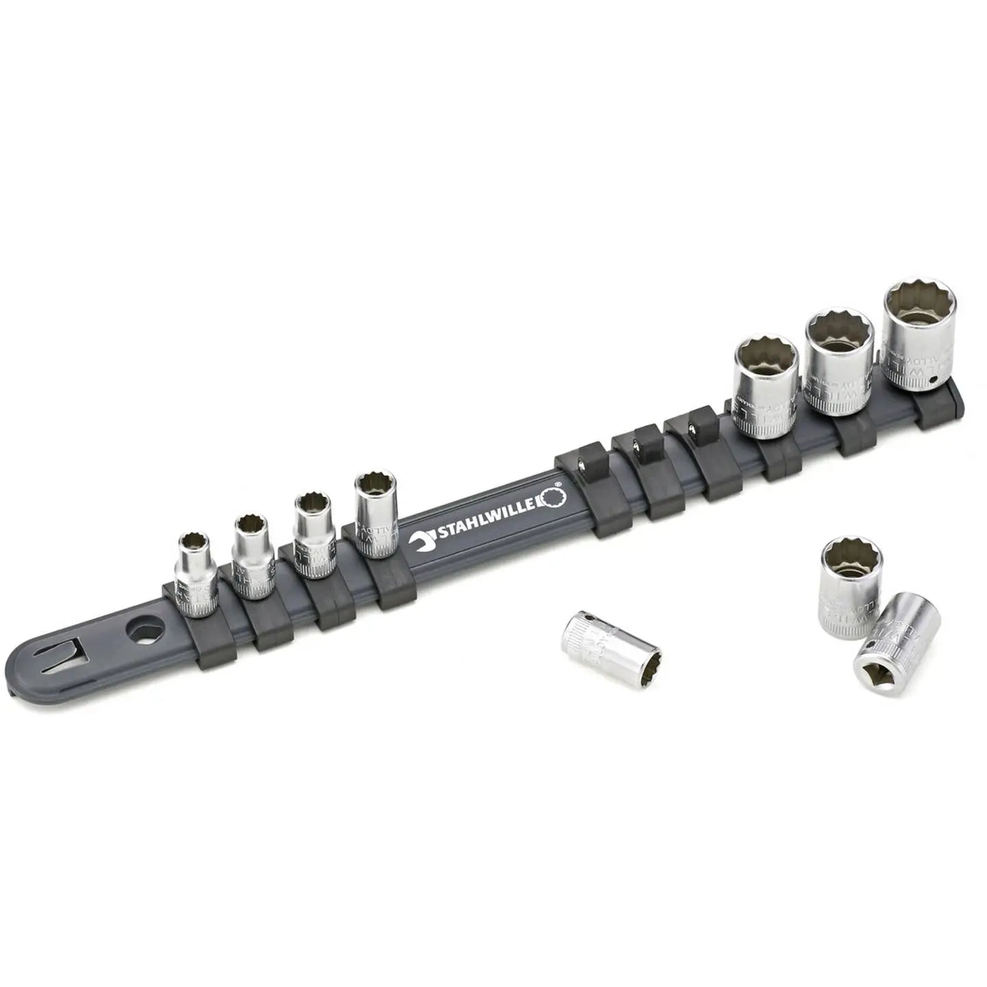 B-Ware Stahlwille Steckschlüsselsatz Nuss Set Steckschlüsseleinsatz 1/4" 10teilig Stahl - 4018754331277