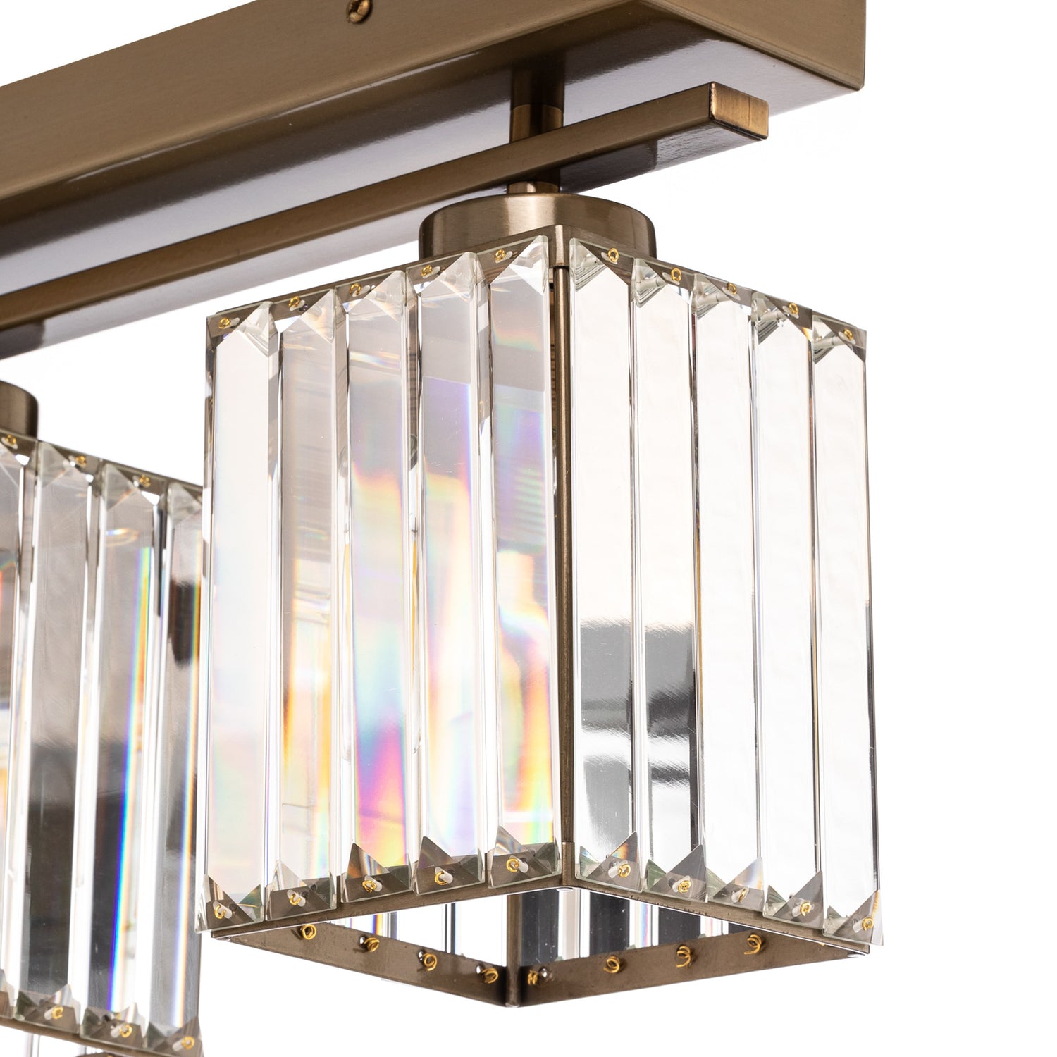 B-Ware Deckenleuchte Av 1795 4 Ey 4 Fl. Balken Antikgold Deckenlampe Lampe Leuchte Spot - 8698957163019