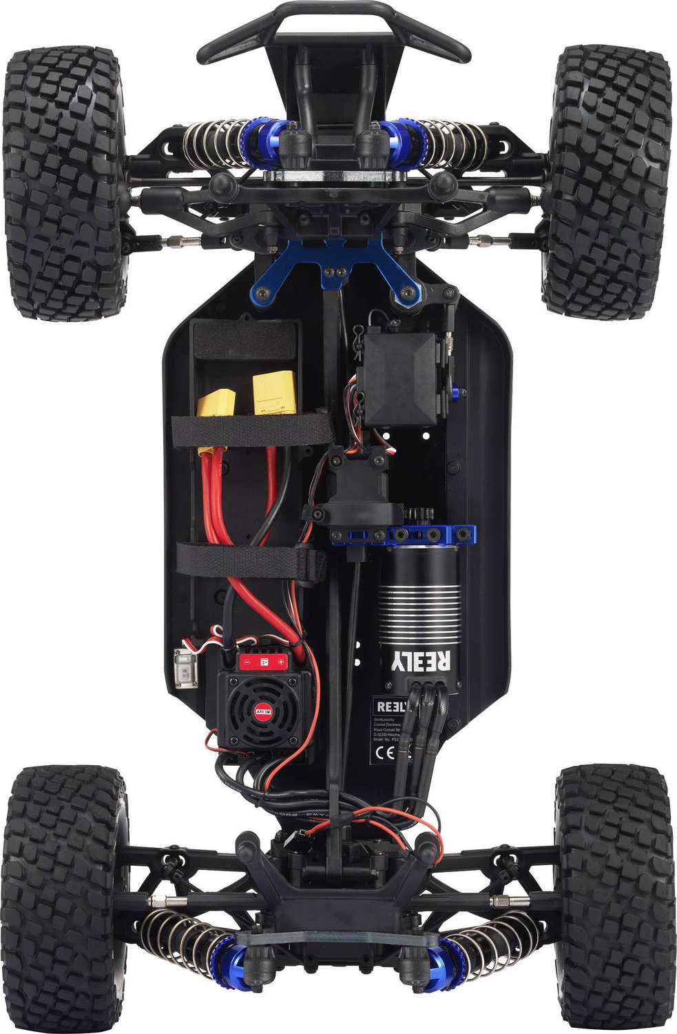 B-Ware Reely Raptor 6 S Brushless 1:8 Rc Modellauto Elektro Buggy Allradantrieb 2,4  G Hz - 4053199545773