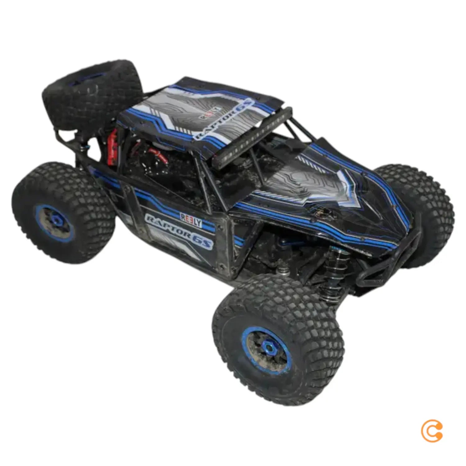 C-Ware Reely Raptor 6 S Brushless 1:8 Rc Modellauto Elektro Buggy Auto Siehe Text/Foto - 4053199545773