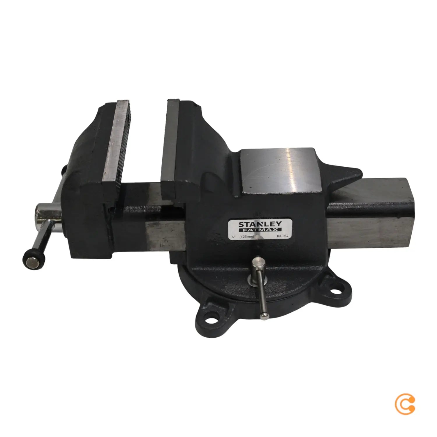 B-Ware Stanley Max Steel Parallel Schraubstock Spannweite Max. 125 Mm Amboss Werkbank - 3253561830679