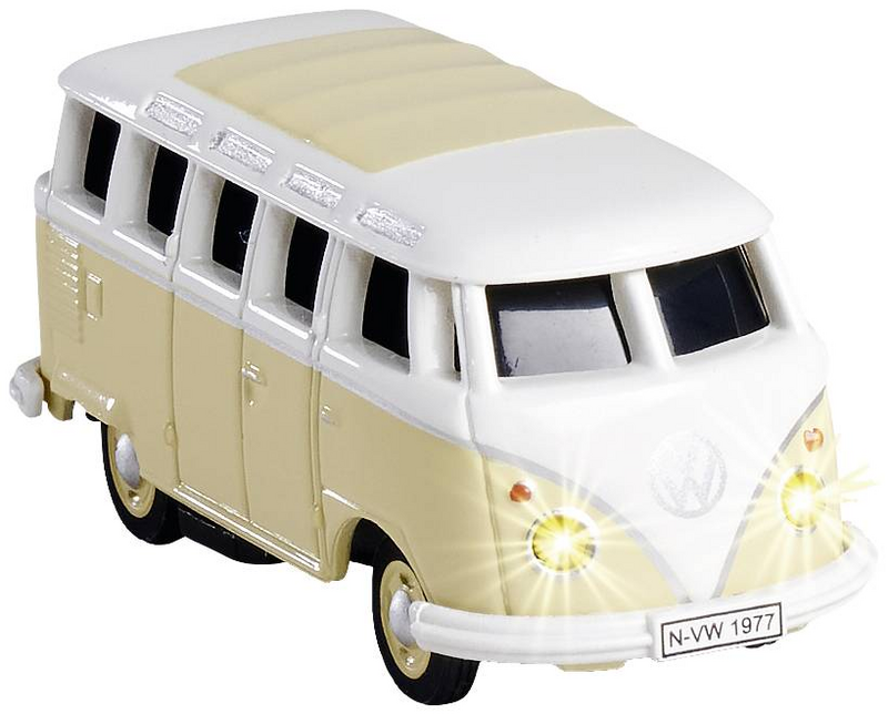 B-Ware Carson Modellsport 500504164 Vw T1 Samba Bus Mit Wohnwagen 1:87 Rc Modellauto - 4005299014307