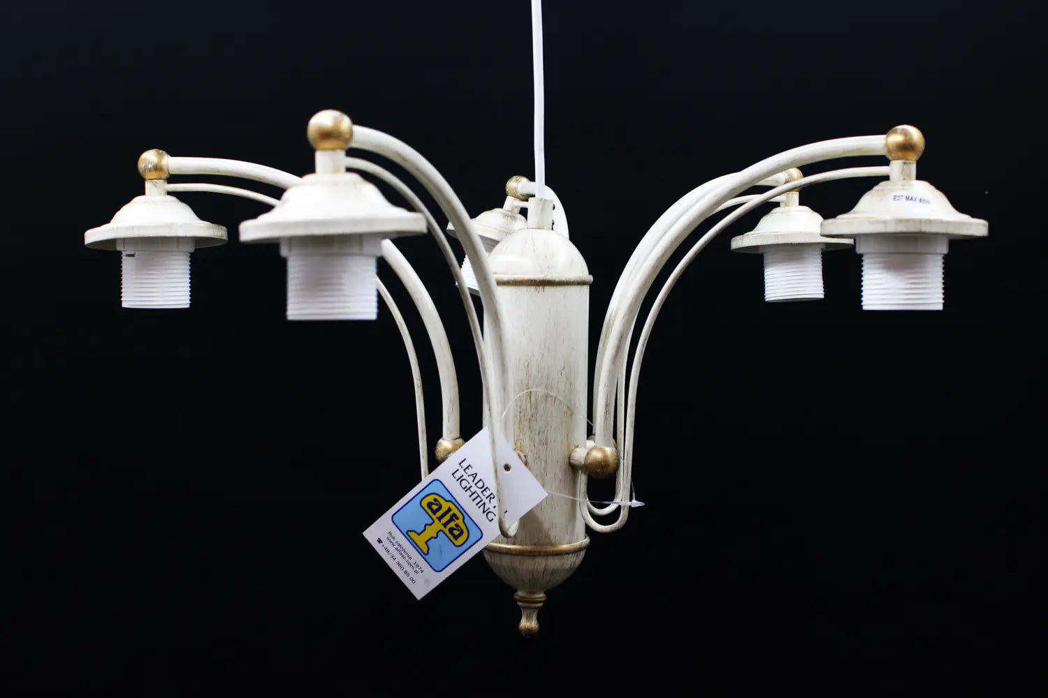 C-Ware Alfa Lighting Kronleuchter Hängeleuchte Pendelleuchte Modell 50345 B Siehe Text - 1