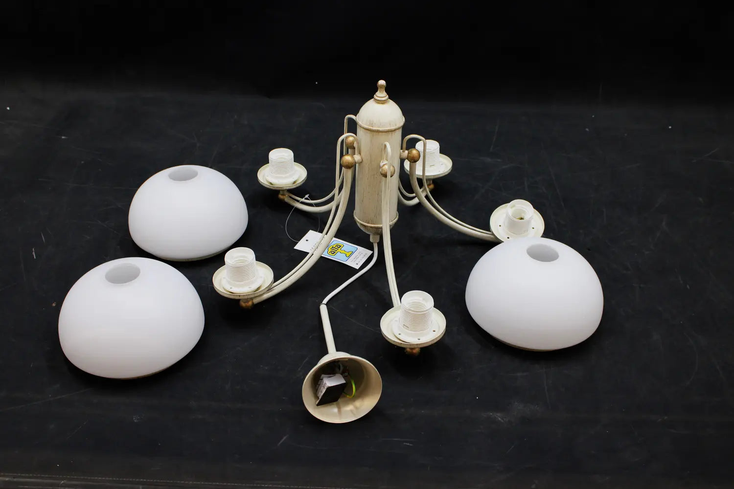 C-Ware Alfa Lighting Kronleuchter Hängeleuchte Pendelleuchte Modell 50345 B Siehe Text - 1