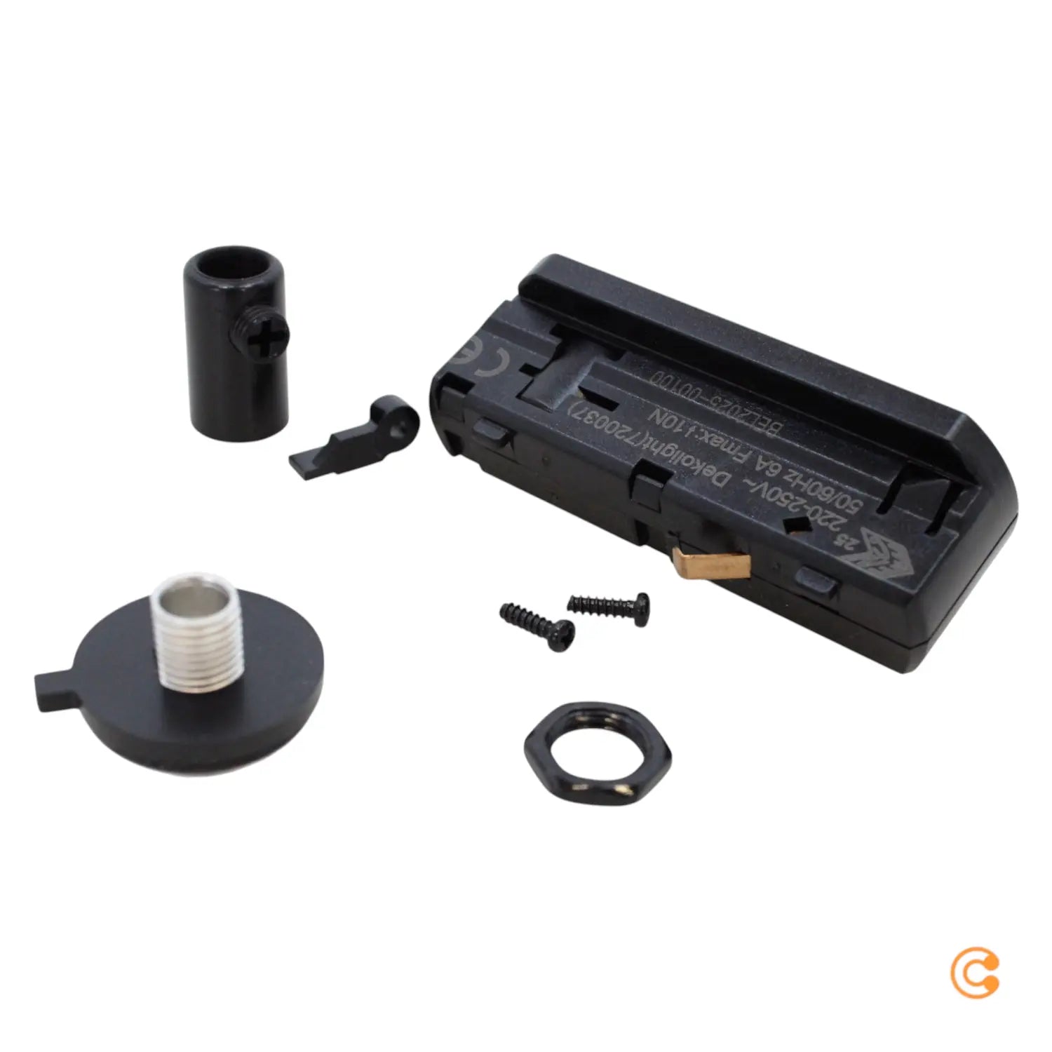B-Ware Deko Light Leuchtenadapter Komponente Hochvolt Schienensystem Adapter 6 Stück - 4042943176110