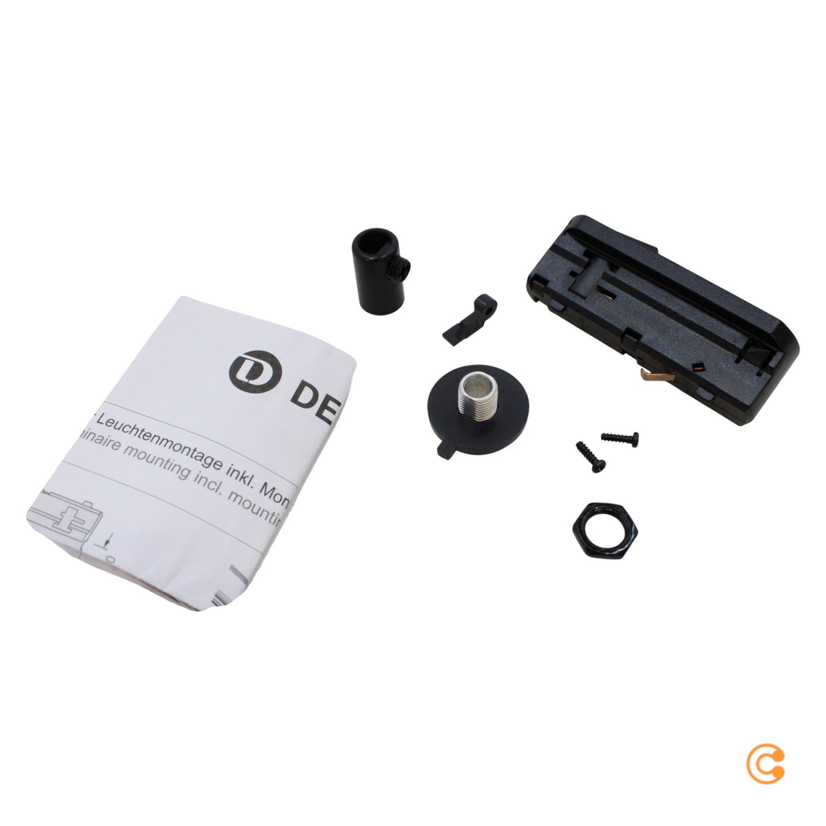 Deko Light Leuchtenadapter Komponente Hochvolt Schienensystem Adapter 6 STÜCK - 4042943176110