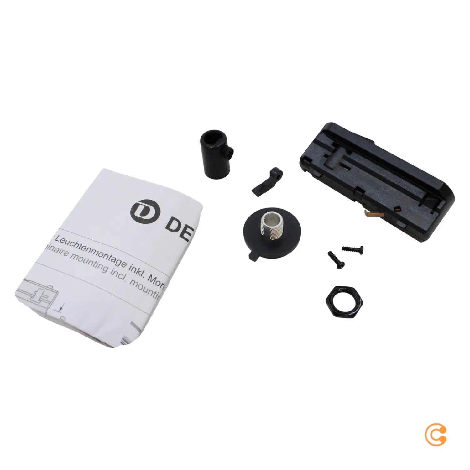 B-Ware Deko Light Leuchtenadapter Komponente Hochvolt Schienensystem Adapter 6 Stück - 4042943176110