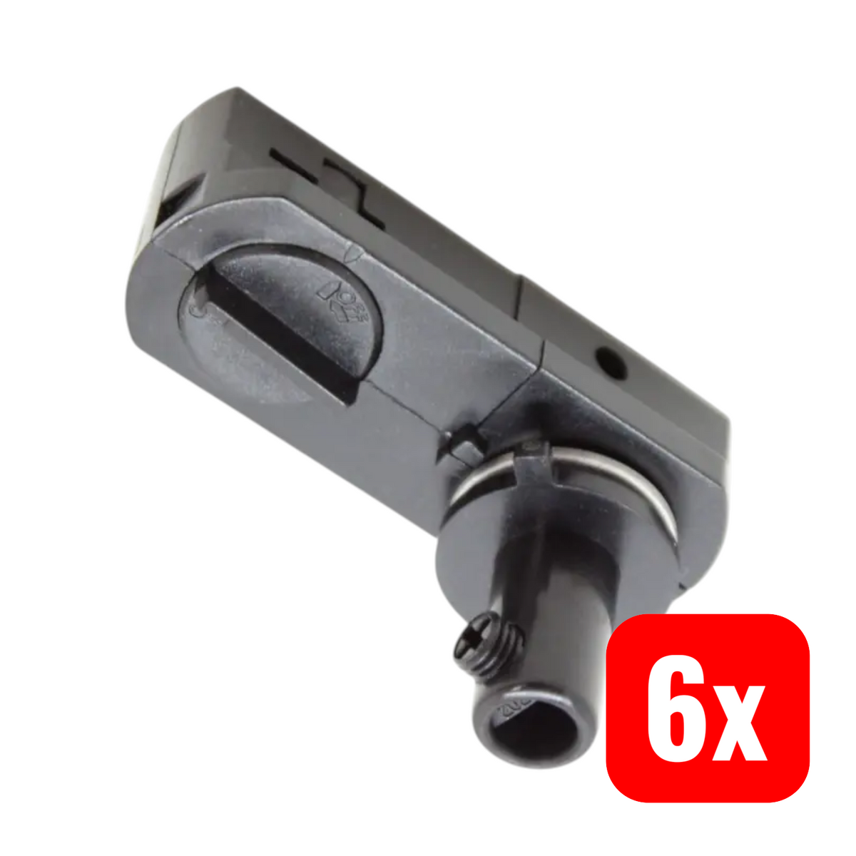 Deko Light Leuchtenadapter Komponente Hochvolt Schienensystem Adapter 6 STÜCK - 4042943176110