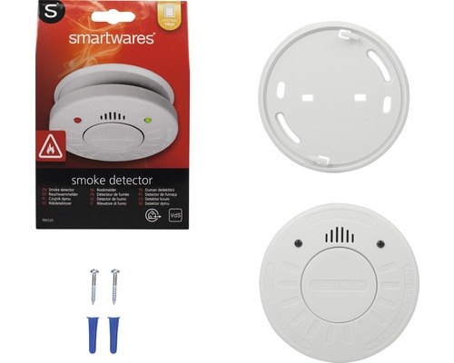 B-Ware 10 Jahres Rauchmelder Feuermelder Rauchwarnmelder Brandmelder 3 Stück - 8711658460154