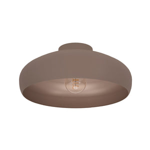 B-Ware EGLO Deckenleuchte Designer Leuchte Mogano LED Lampe dimmbar dunkelbraun Ø40cm
