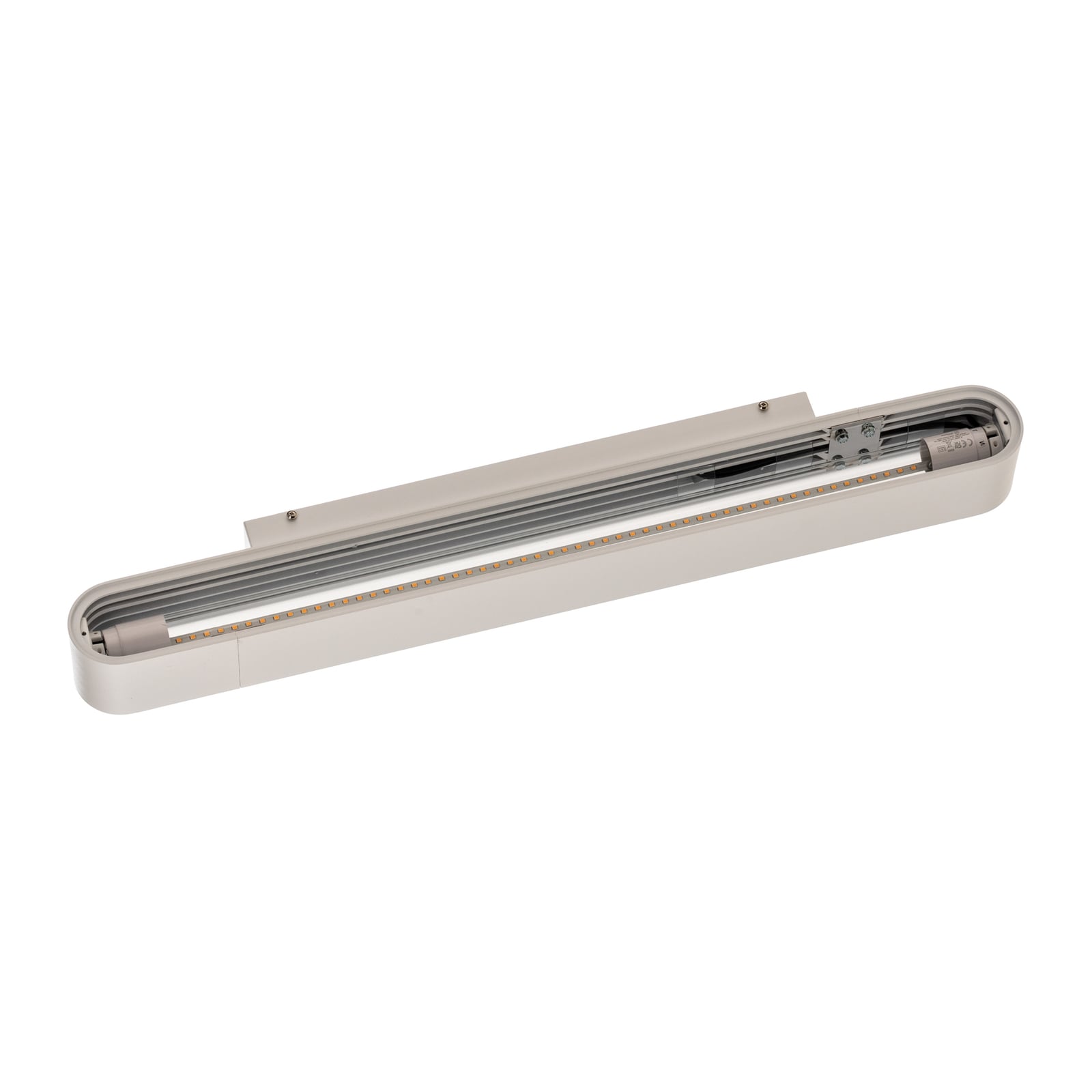 Nowodvorski Wandleuchte Soft LED Wandlampe Leuchte Aluminium weiß 63x6 cm Lampe - 5903139754194