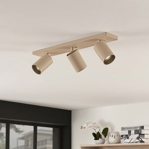 B-Ware Arcchio Brinja Deckenstrahler 3-flammig braun GU10 dimmbar Aluminium 48 cm