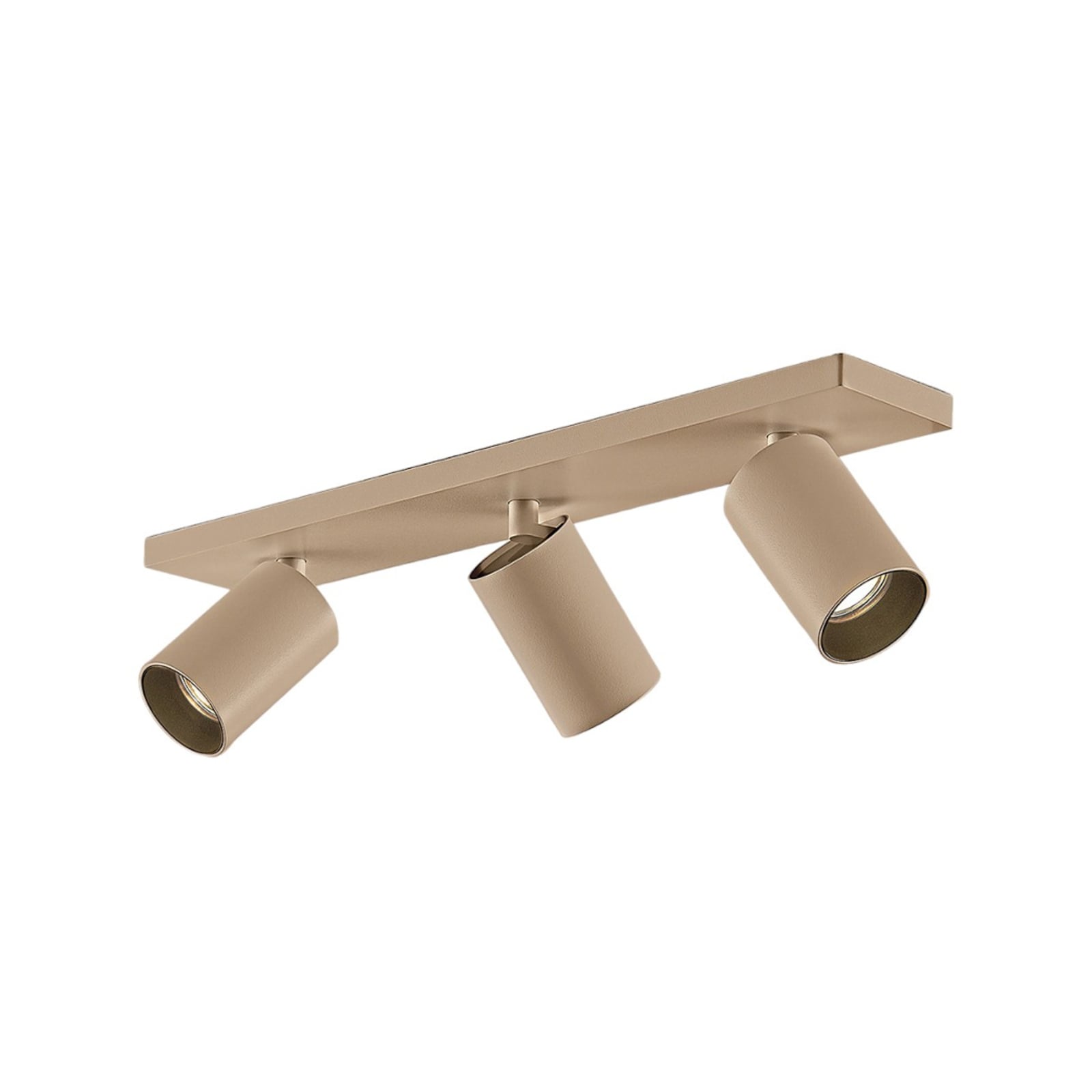 Arcchio Brinja Deckenstrahler 3-flammig braun GU10 dimmbar Aluminium 48 cm - 4251911789317