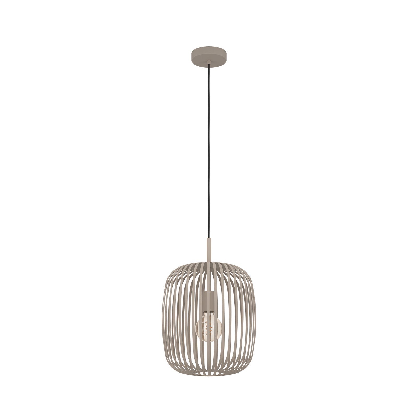 Eglo Hängeleuchte Pendelleuchte Romazzina LED Lampe dimmbar sand Ø33cm Metall - 9008606244300