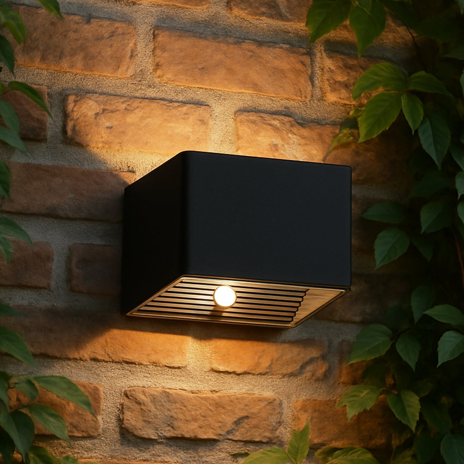 LED-Akku-Wandlampe Magnetics schwarz USB Bewegungsmelder FH Lighting 240 lm - 4052231300424