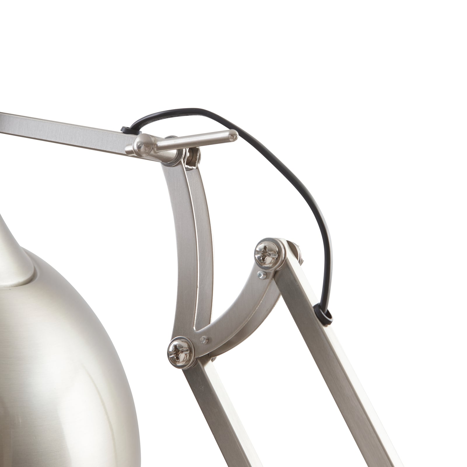 Lindby Stehleuchte Lampe Leuchte Leia LED E27 verstellbar 180cm silber Lampe - 4251911772784