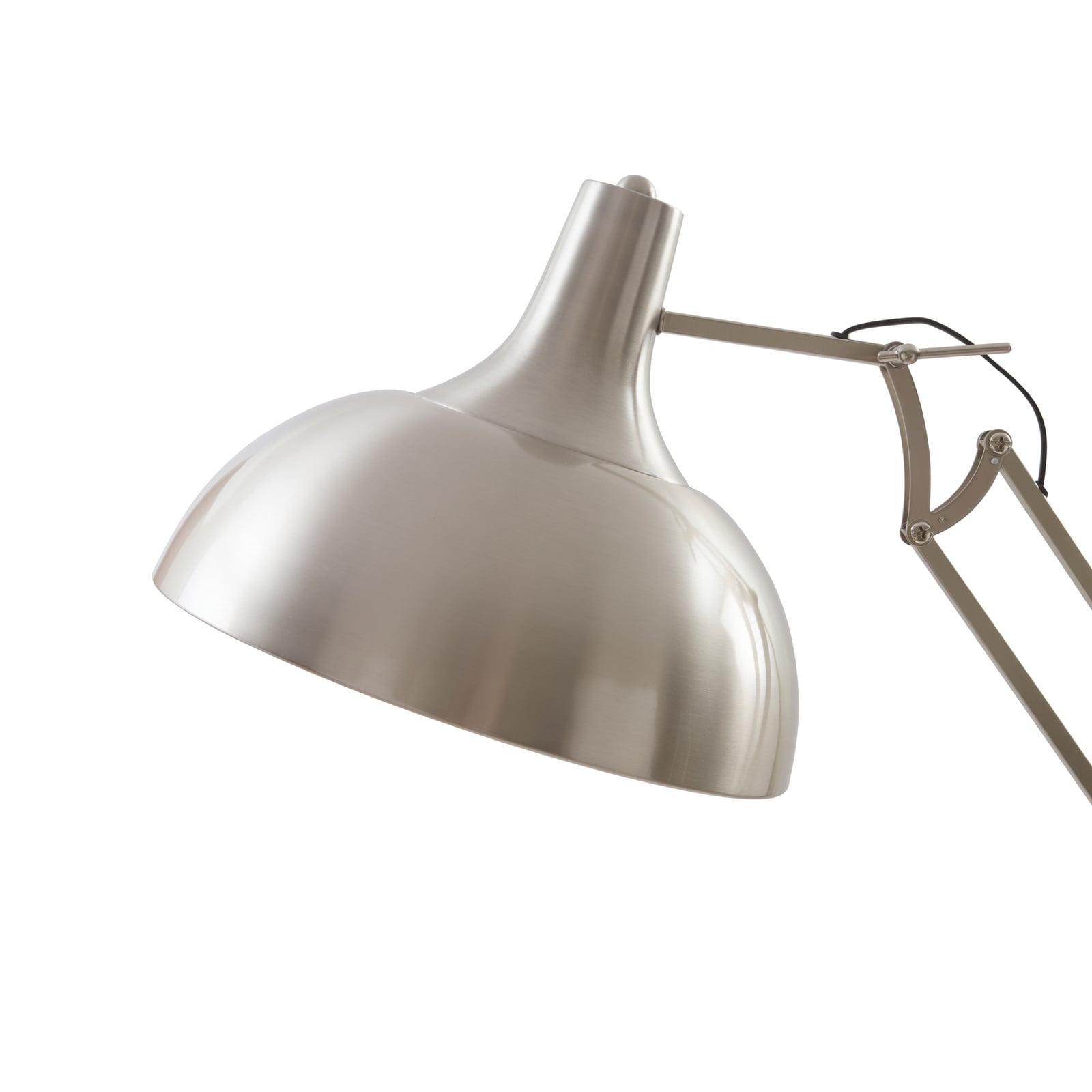 Lindby Stehleuchte Lampe Leuchte Leia LED E27 verstellbar 180cm silber Lampe - 4251911772784