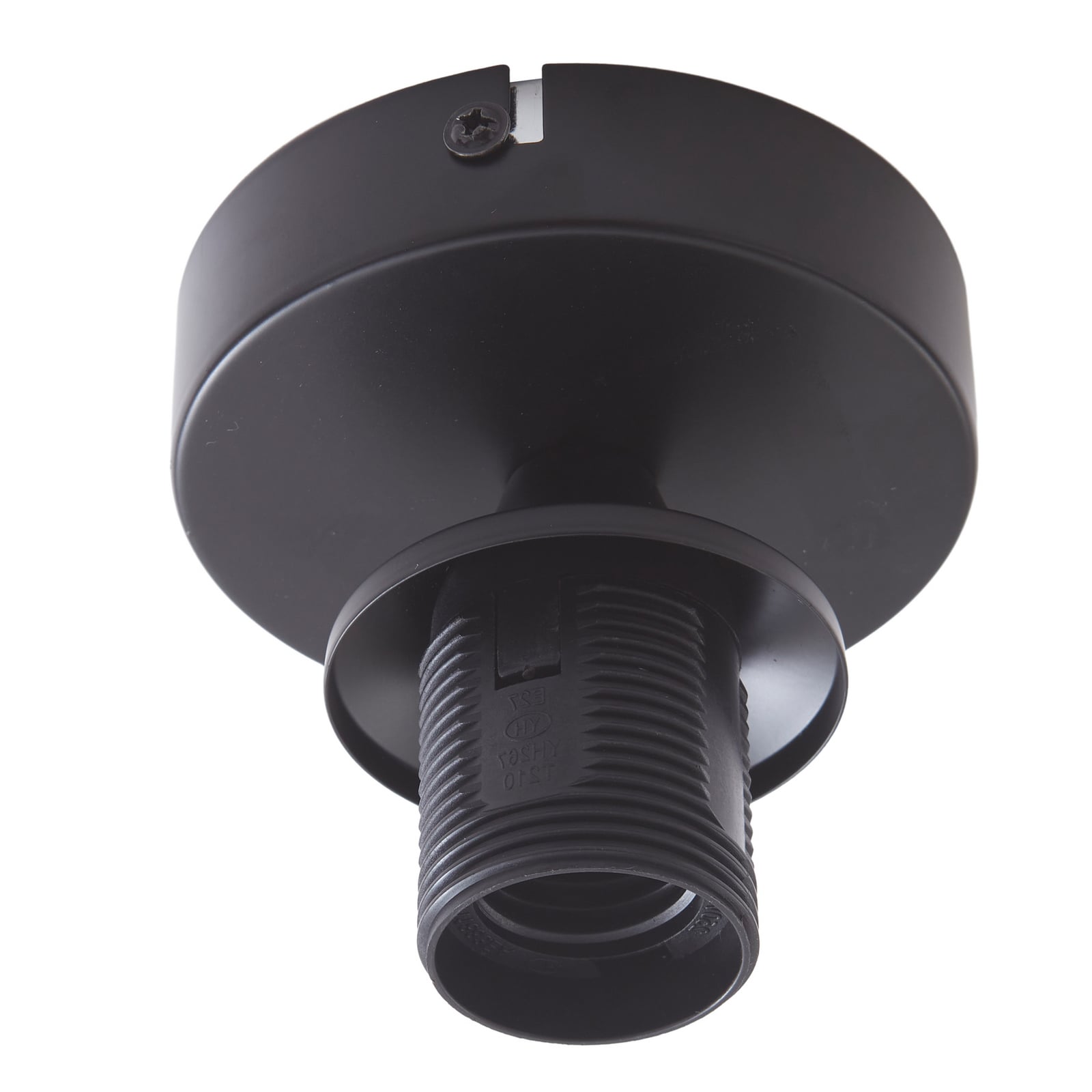 Lindby Deckenleuchte Zehra LED Lampe Leuchte dimmbar schwarz rauchgrau Ø28cm - 4251911772791