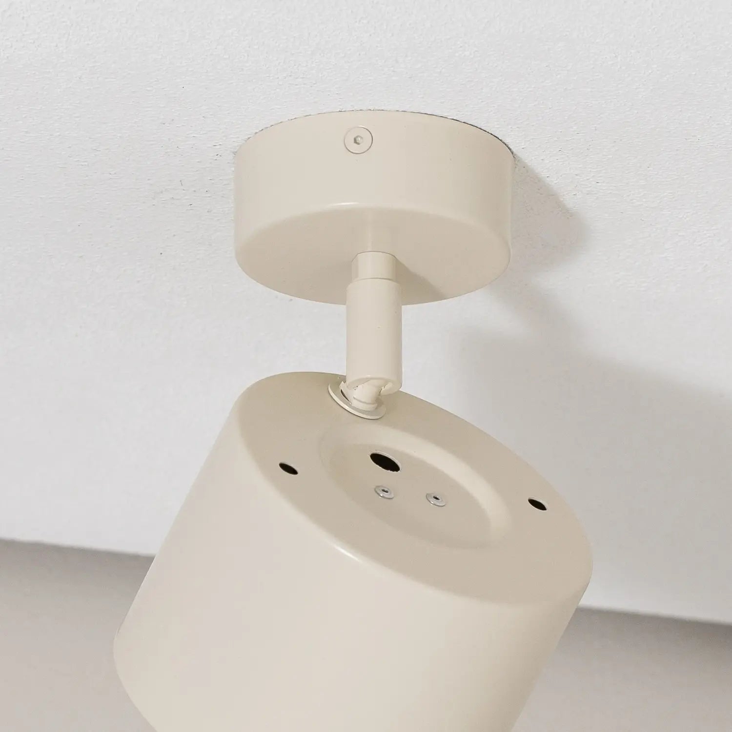 B-Ware Chloe Deckenspot Strahler Lampe Beige Stahl Deckenlampe Leuchte Verstellbar  - 10019001