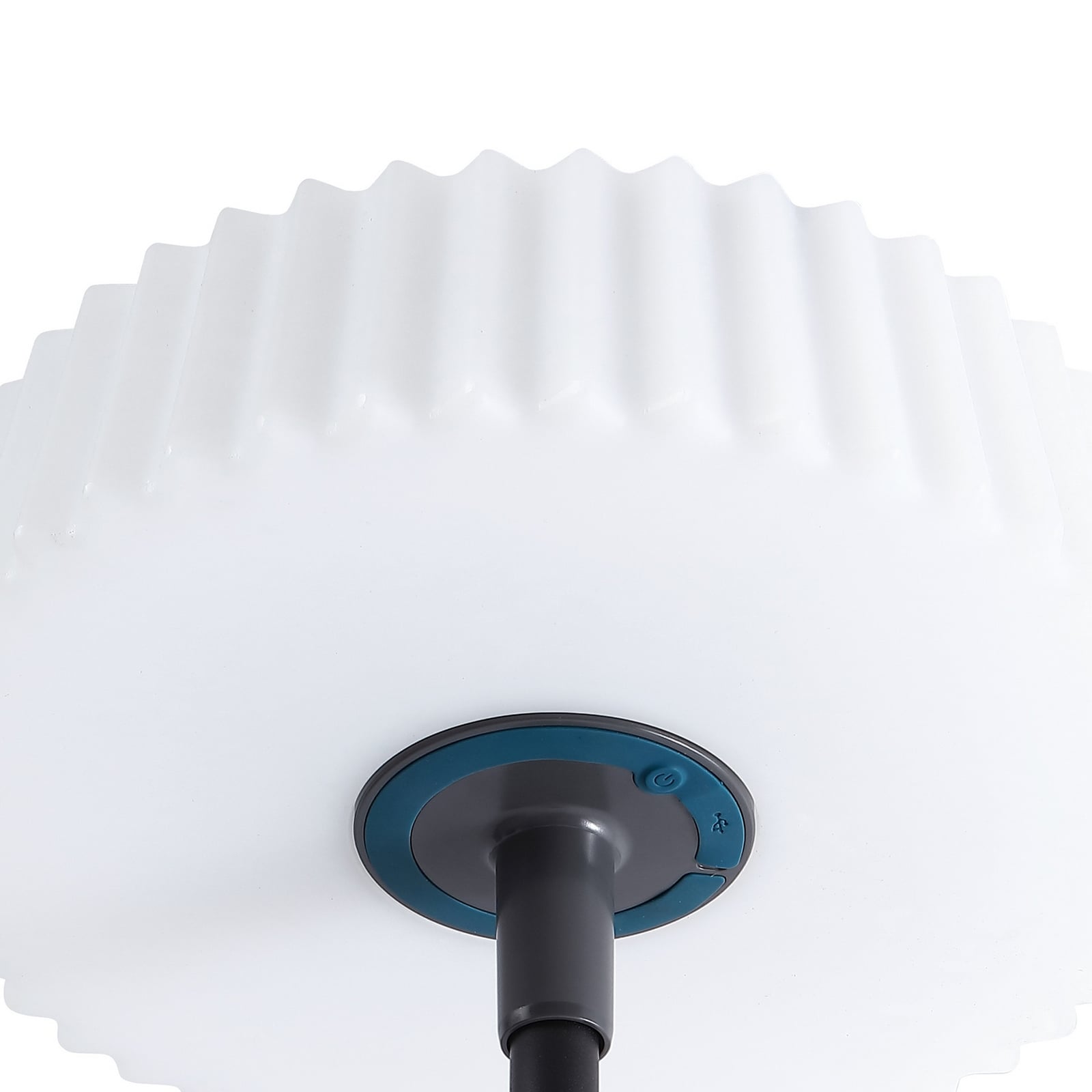 Lindby LED-Solar-Stehlampe Samine dimmbar Gartenlampe schwarz Metall 136cm - 4251911774115