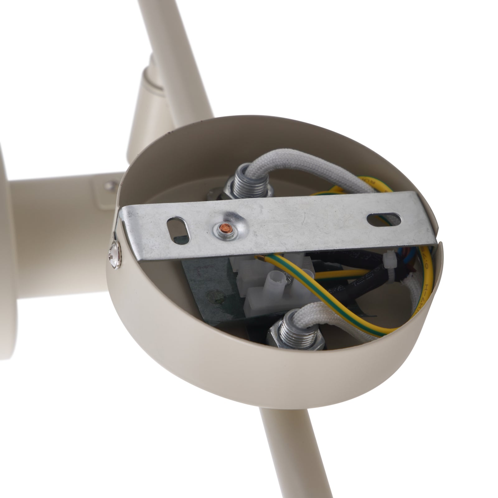 Lindby Deckenstrahler Ovelia LED Lampe 4-flammig dimmbar beige 80 cm Eisen - 4251911775136