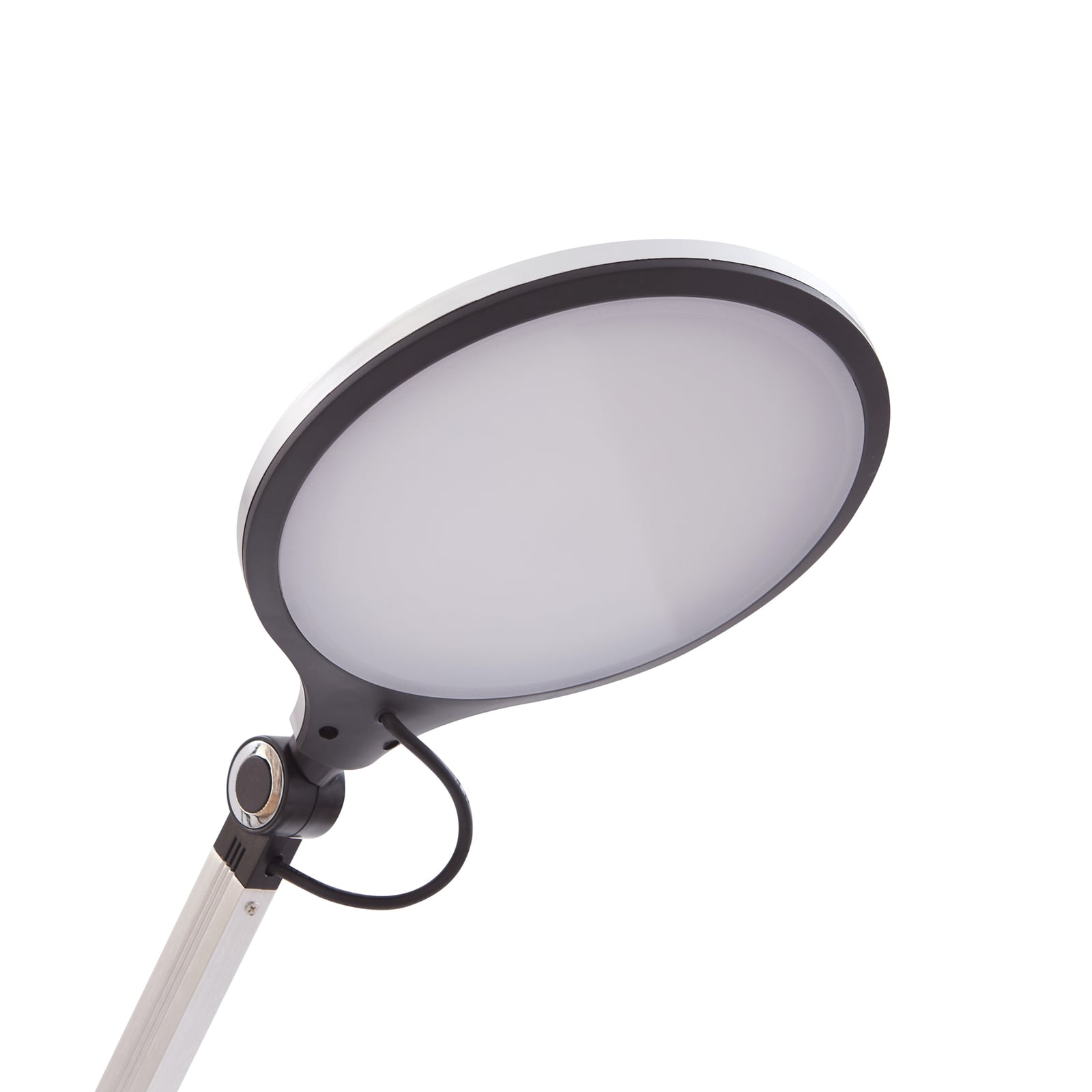 Lindby LED-Tischleuchte Nyxaris silber 50 cm dimmbar höhenverstellbar CCT - 4251911775600