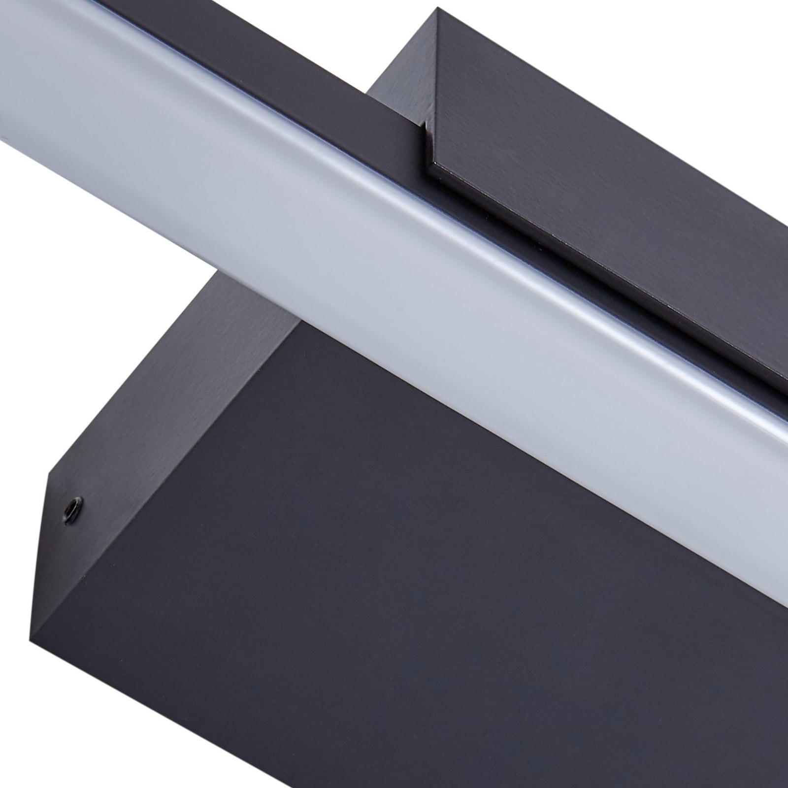 Lucande LED-Spiegellampe Kivana schwarz 120cm IP44 warmweiß universalweiß - 4251911776461