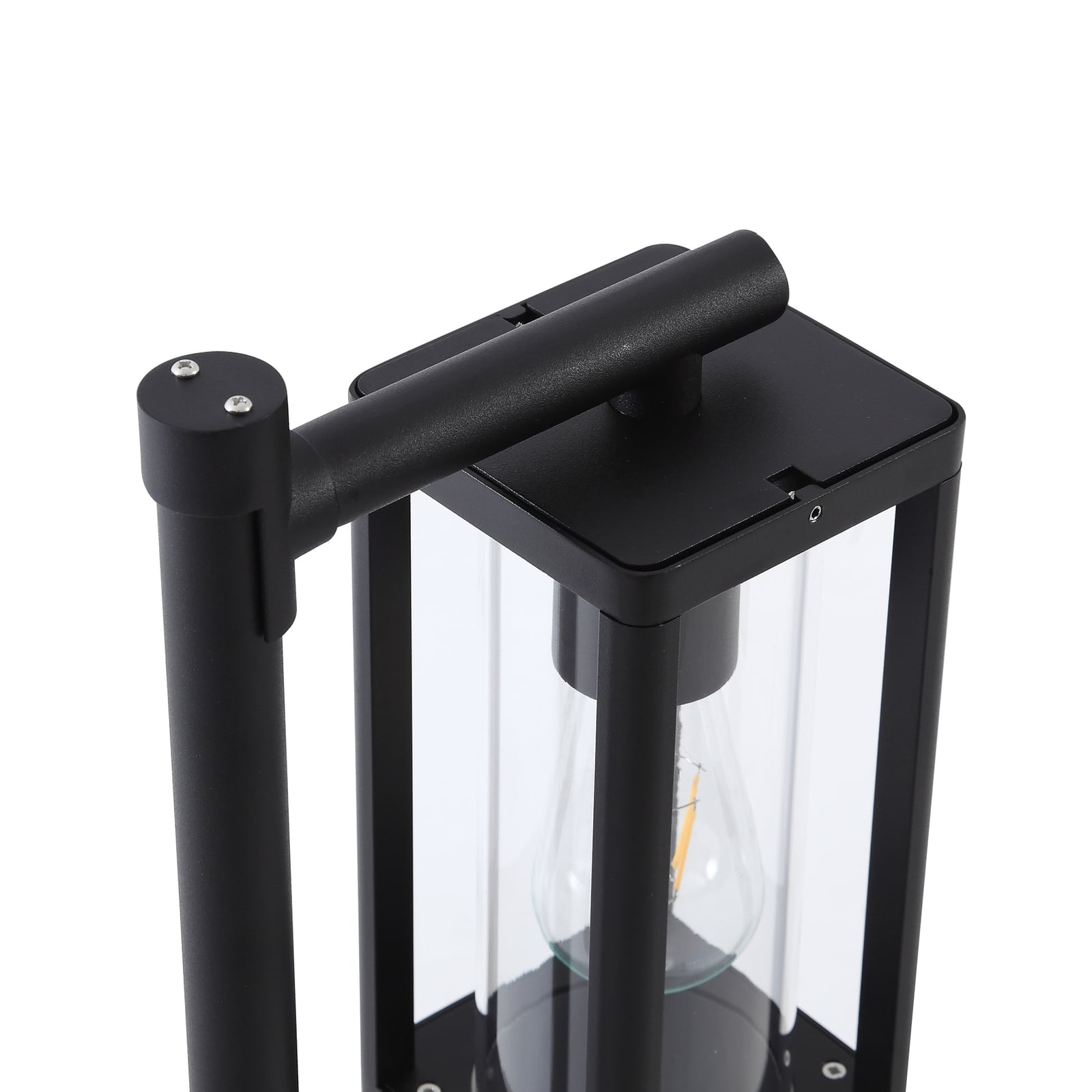 Lucande Wegeleuchte Siveta 100 cm schwarz E27 IP65 für Außenbereich - 4251911777499