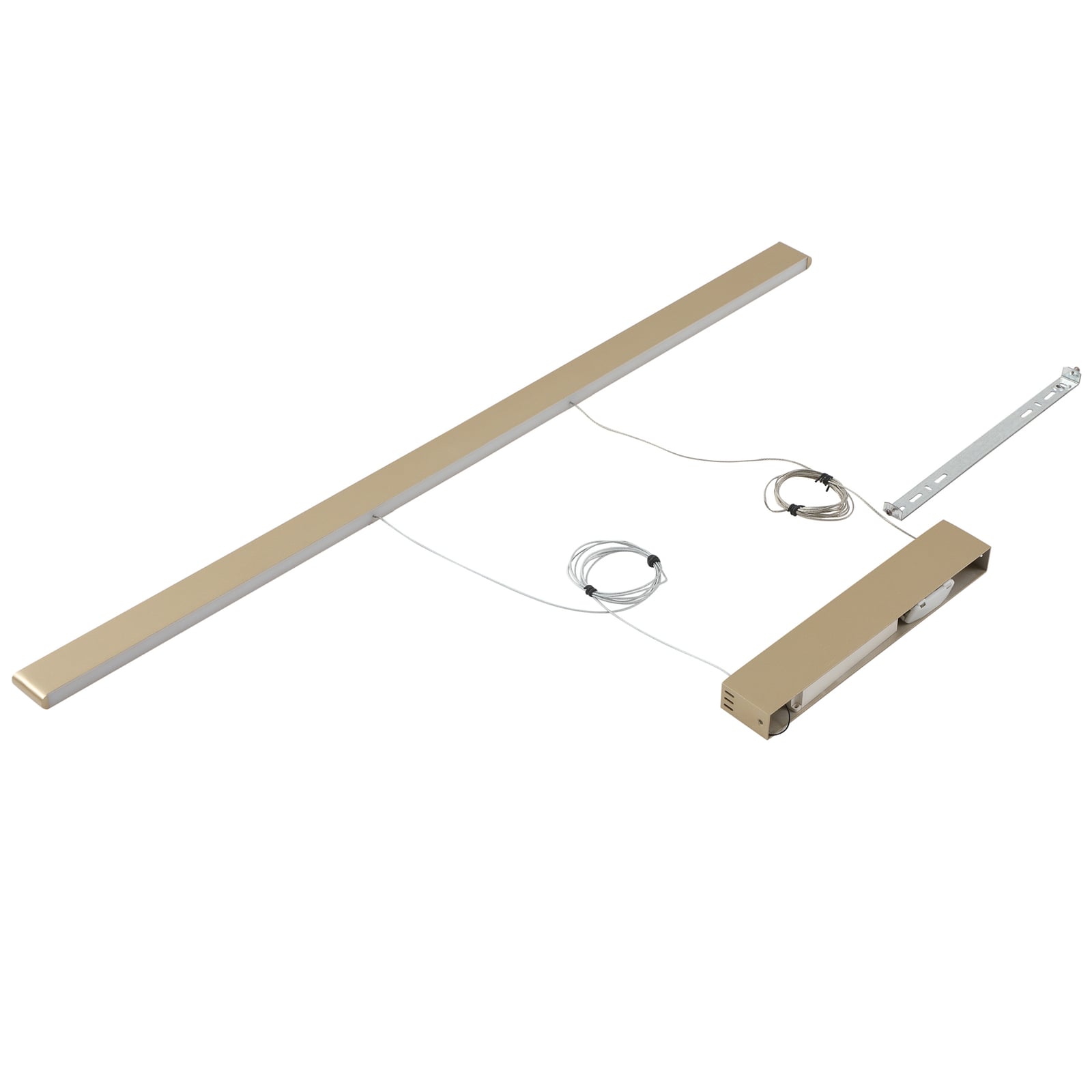 Lucande Smart LED-Hängeleuchte Mylosh gold dimmbar WLAN Tuya 6100 lm - 4251911778366